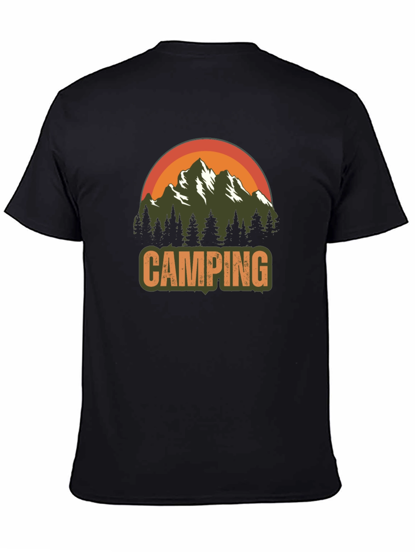 Camping Graphic T-Shirt - Adventure Awaits!