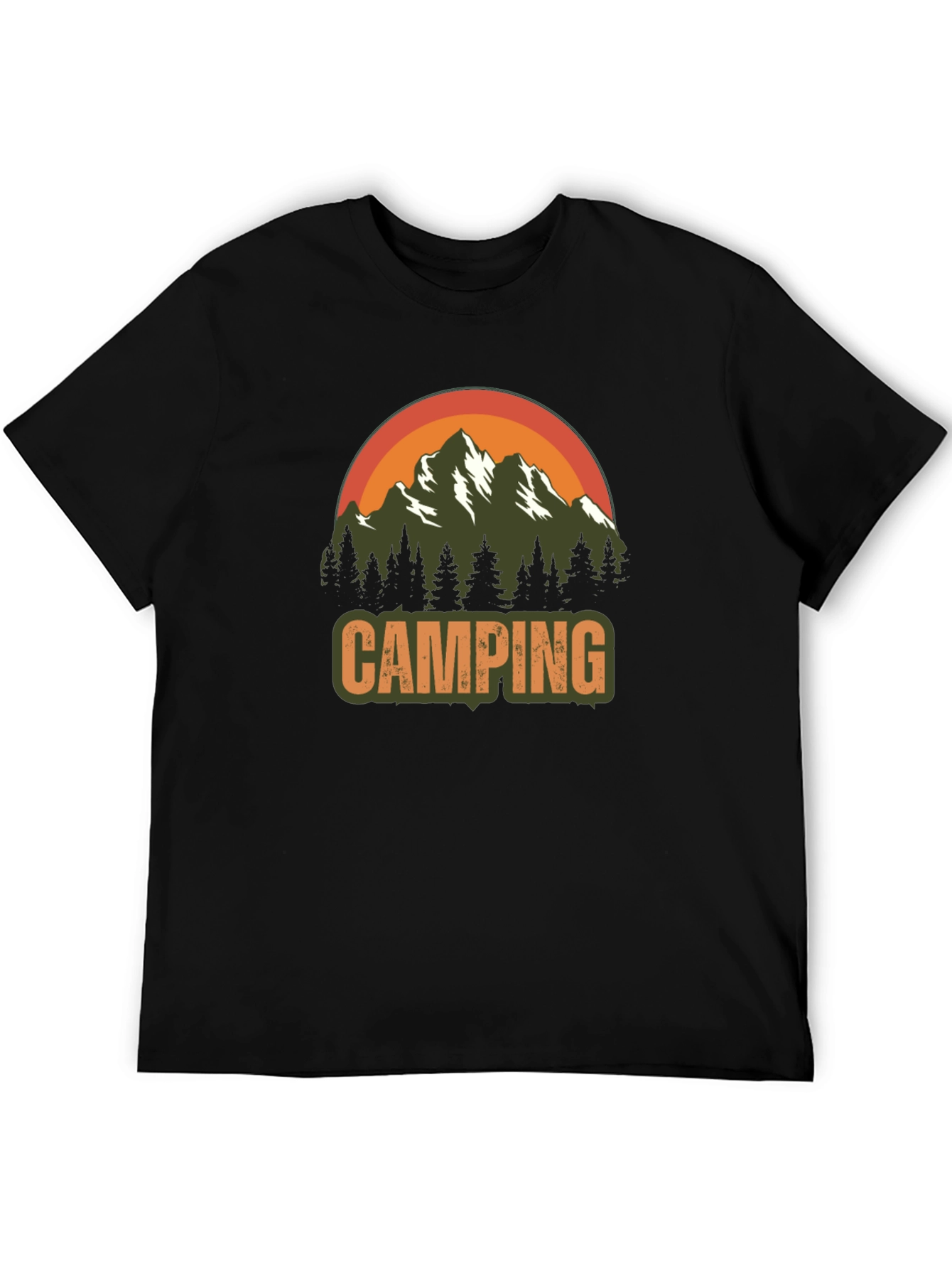 Camping Graphic T-Shirt - Adventure Awaits!
