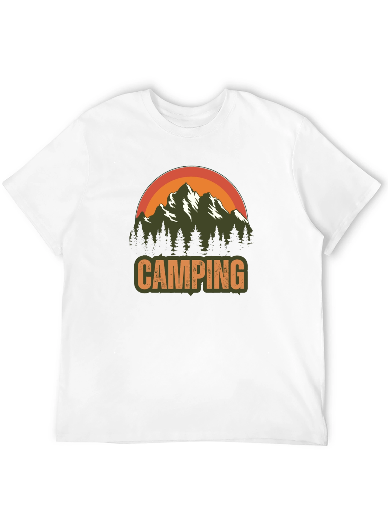 Camping Graphic T-Shirt - Adventure Awaits!
