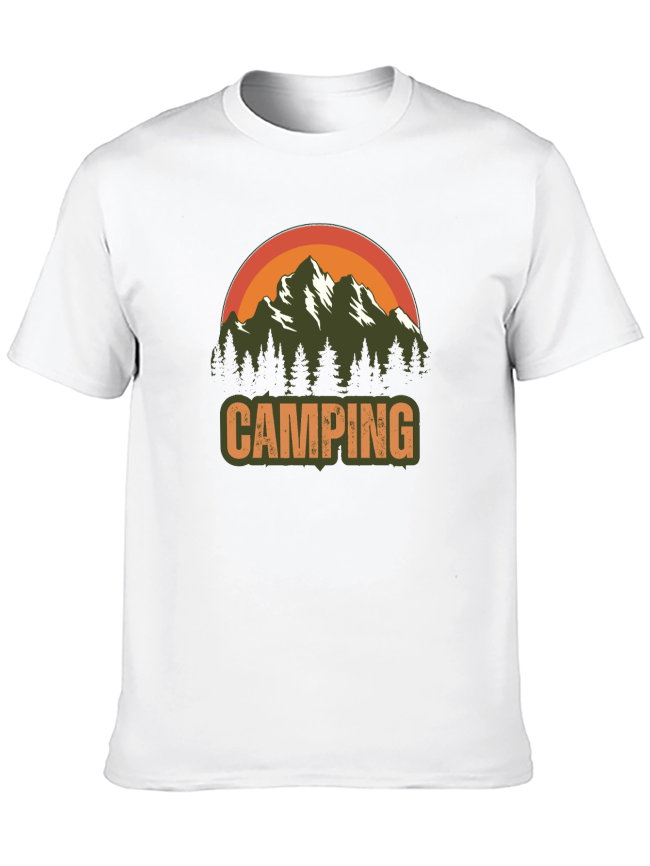 Camping Graphic T-Shirt - Adventure Awaits!