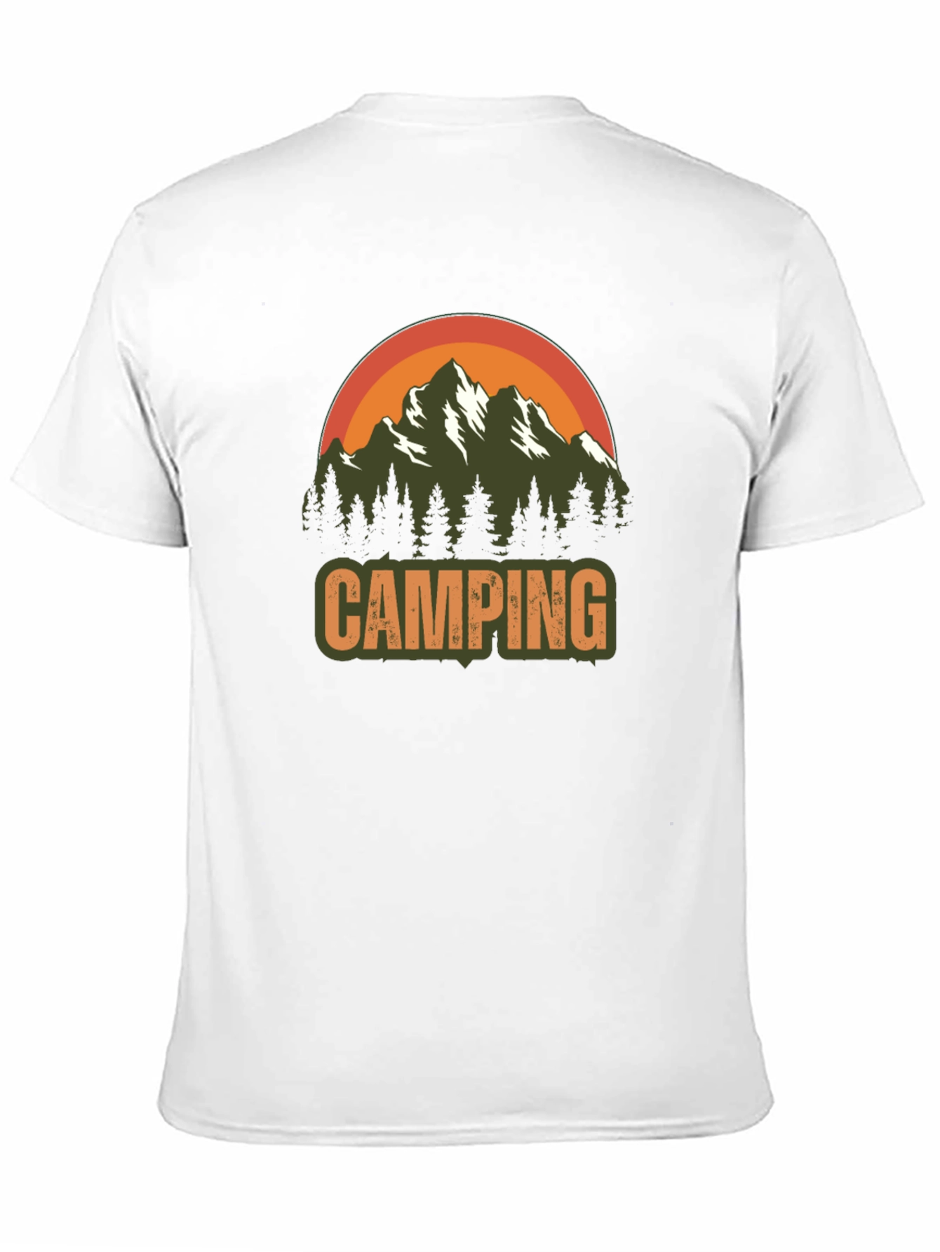 Camping Graphic T-Shirt - Adventure Awaits!