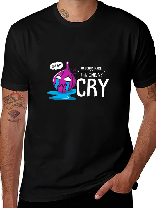 Funny Onion Cry T-Shirt - One Day Revenge