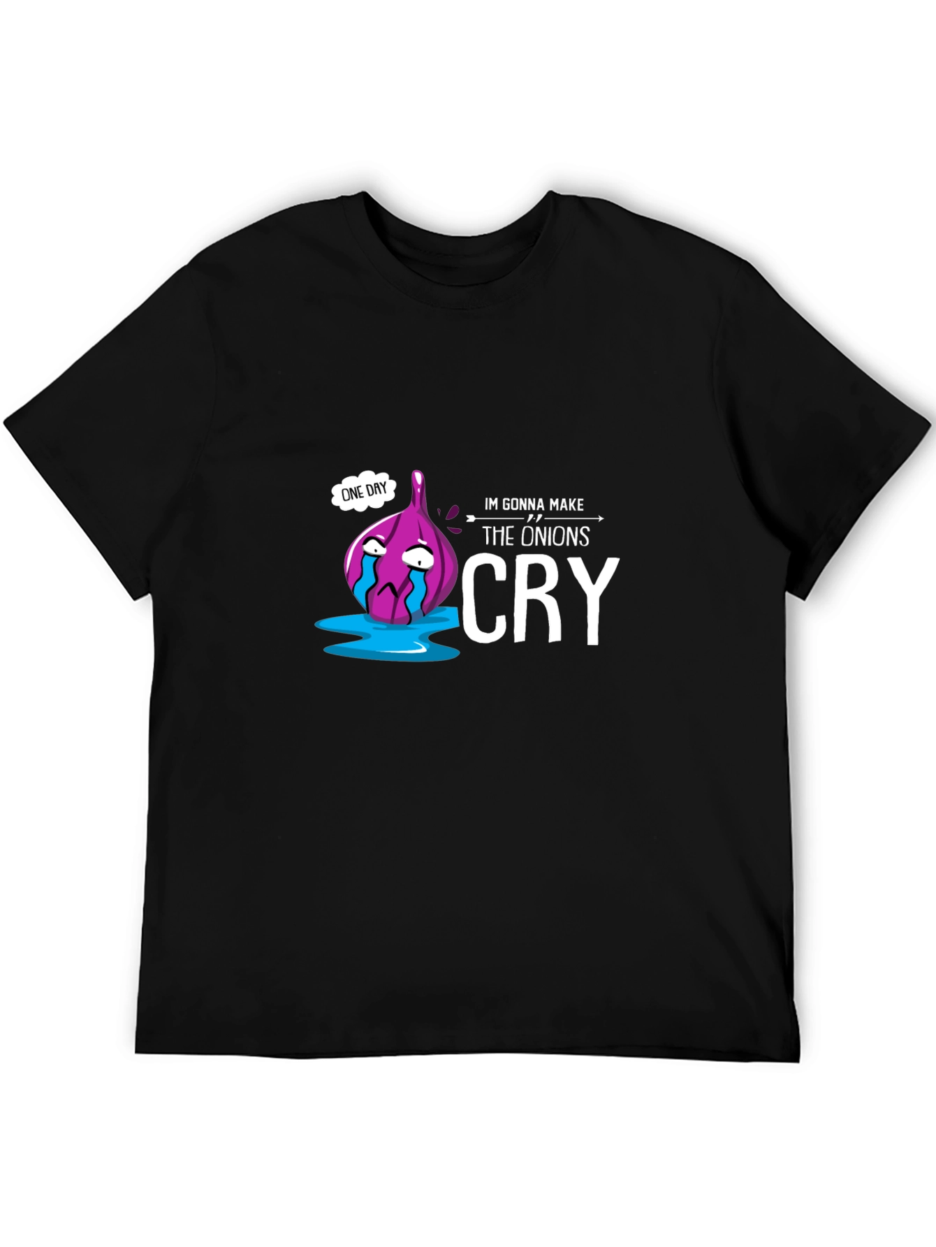 Funny Onion Cry T-Shirt - One Day Revenge