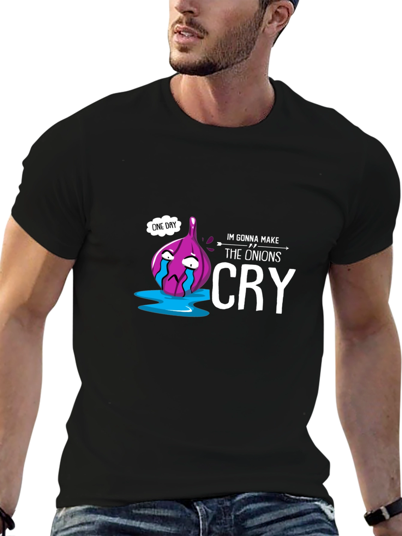 Funny Onion Cry T-Shirt - One Day Revenge