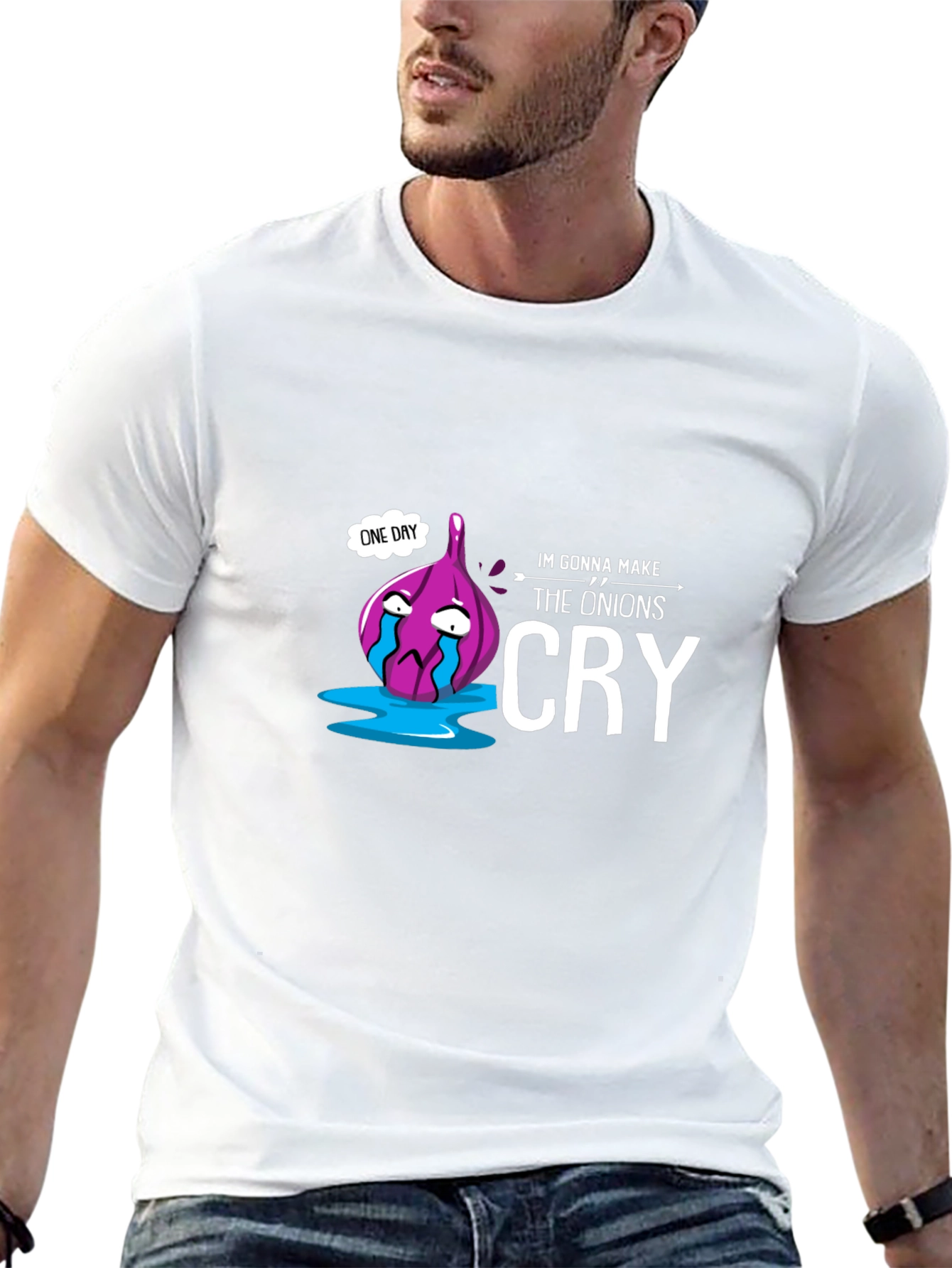 Funny Onion Cry T-Shirt - One Day Revenge