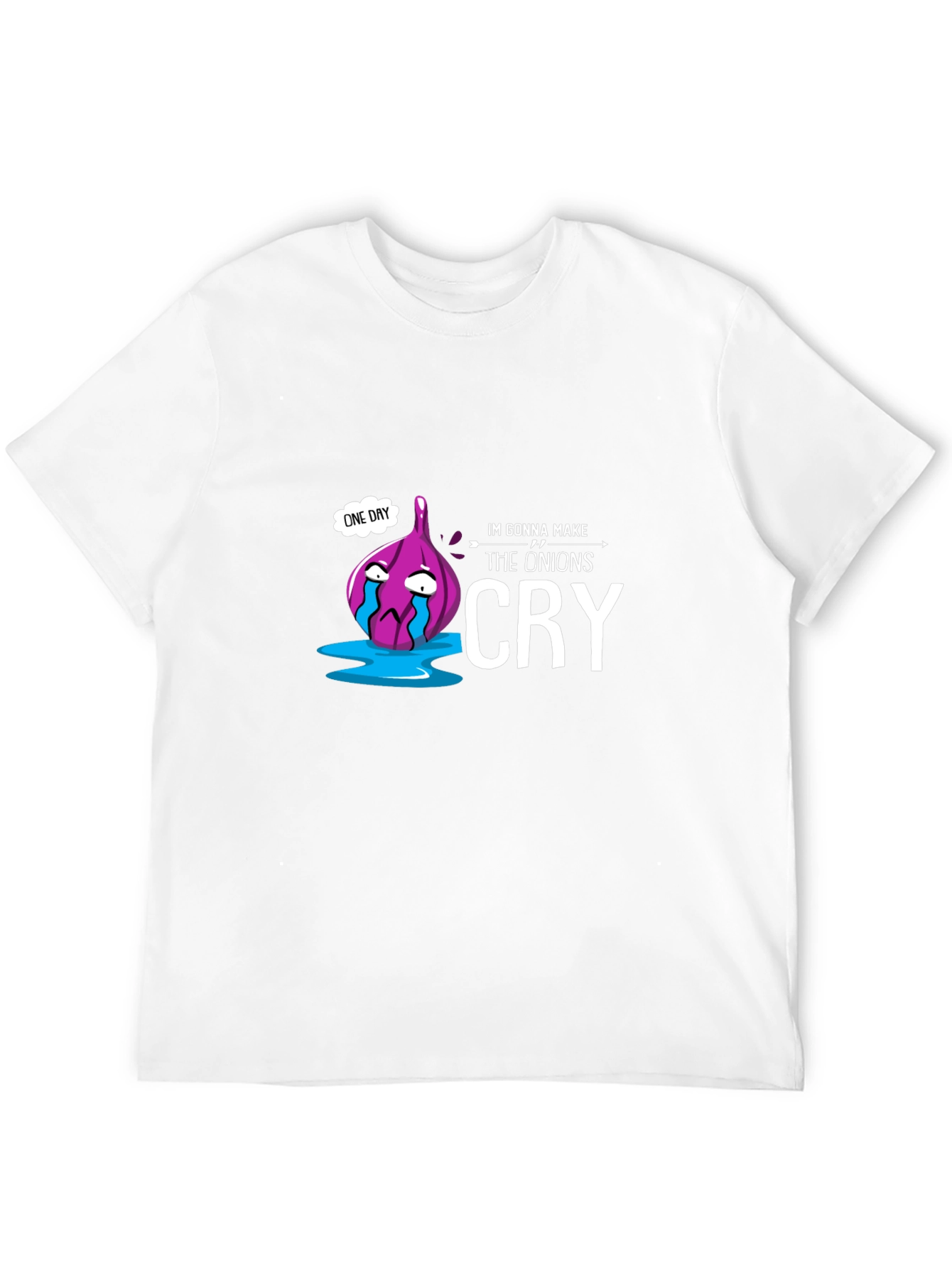 Funny Onion Cry T-Shirt - One Day Revenge