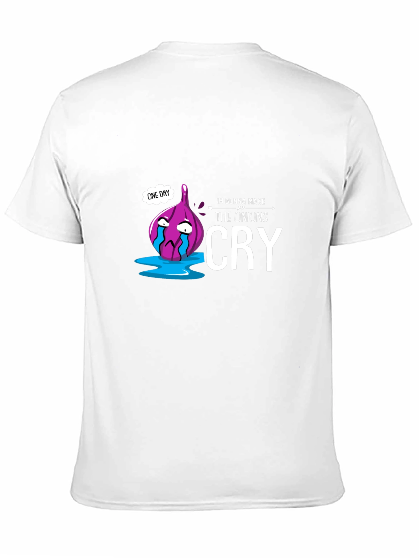 Funny Onion Cry T-Shirt - One Day Revenge