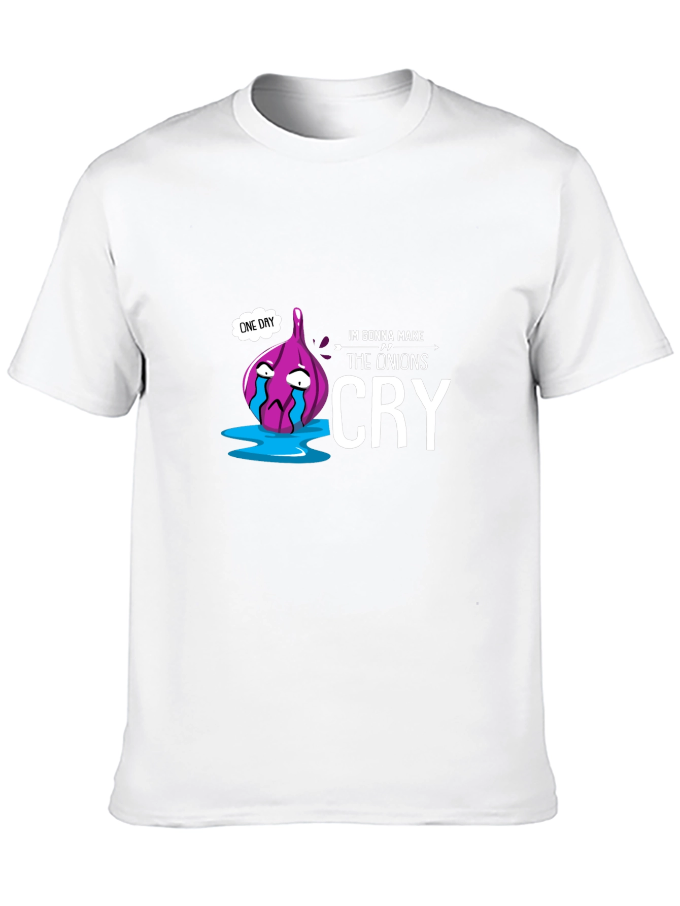 Funny Onion Cry T-Shirt - One Day Revenge
