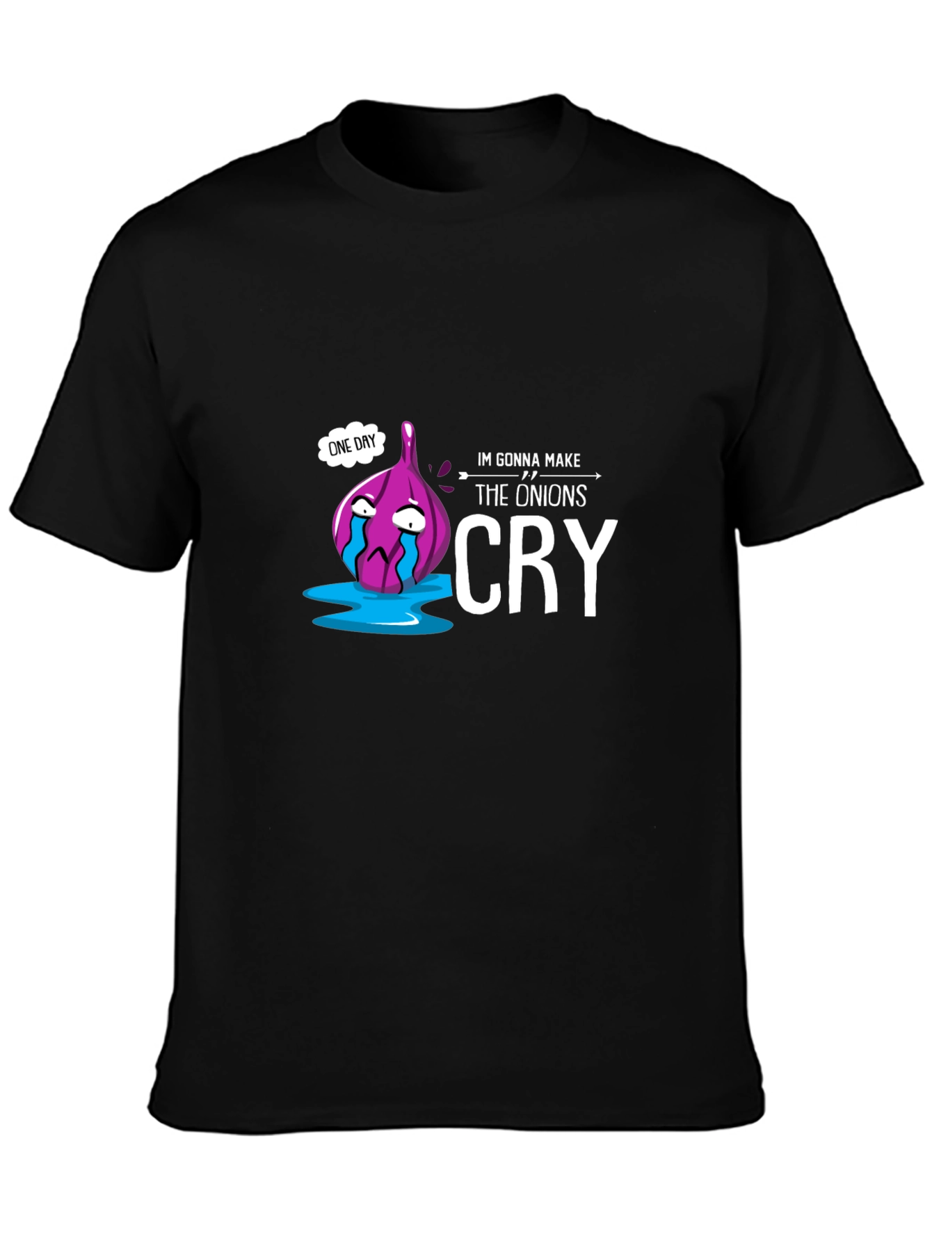 Funny Onion Cry T-Shirt - One Day Revenge