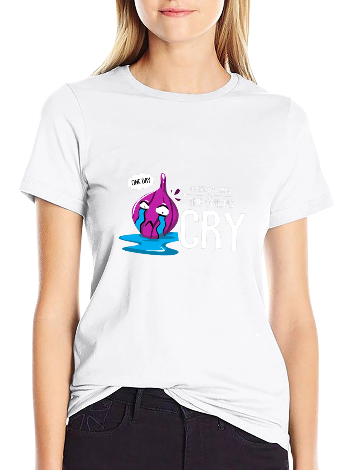 Funny Onion Cry T-Shirt - One Day Revenge
