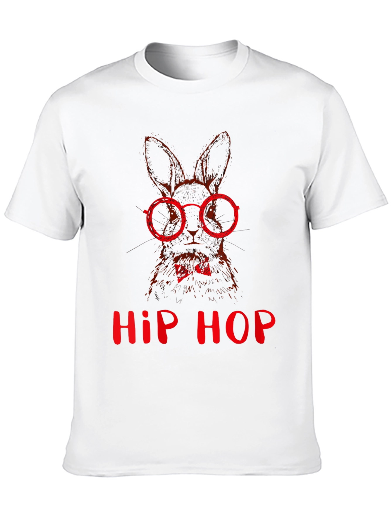 Hip Hop Bunny T-Shirt - Cool Graphic Tee