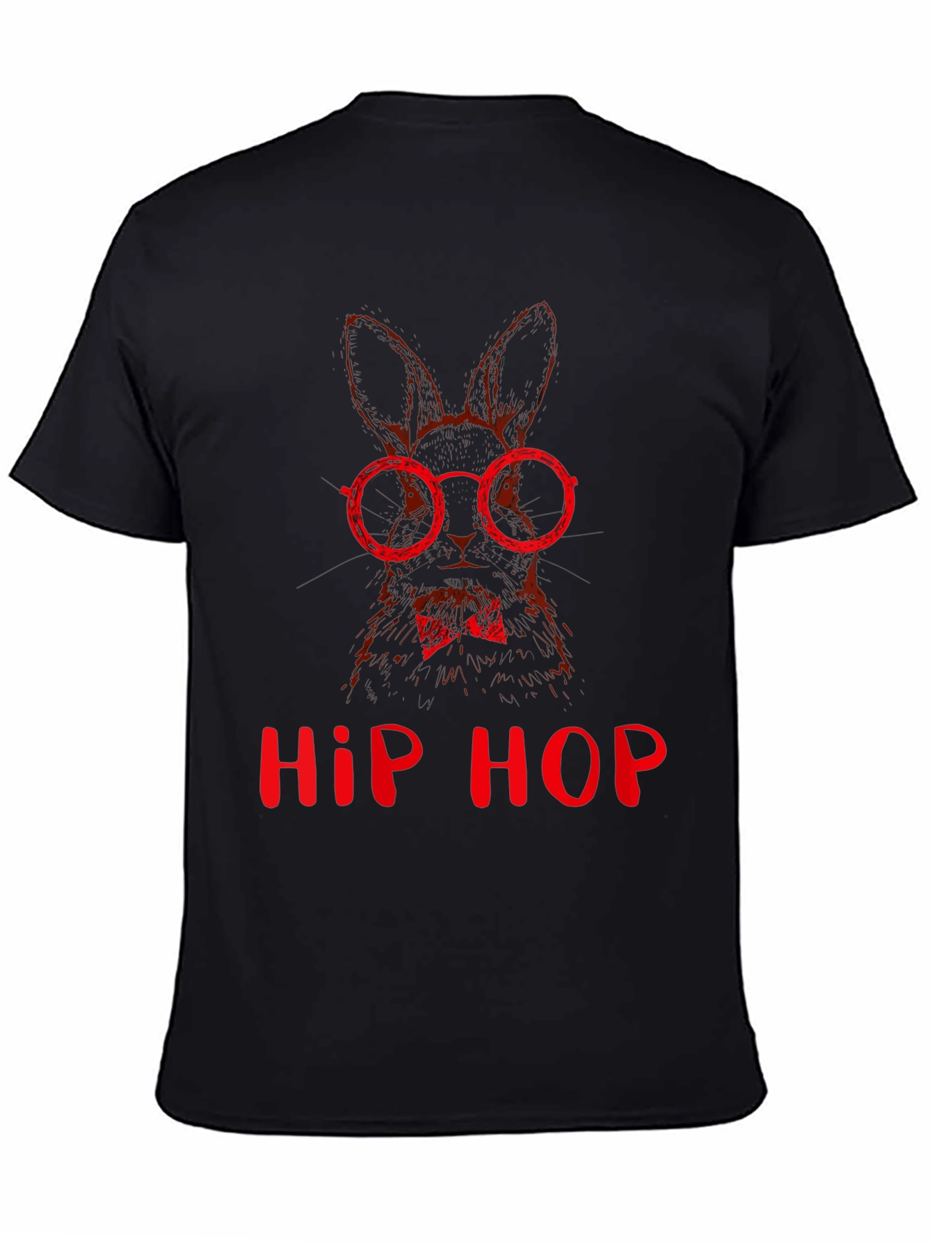 Hip Hop Bunny T-Shirt - Cool Graphic Tee