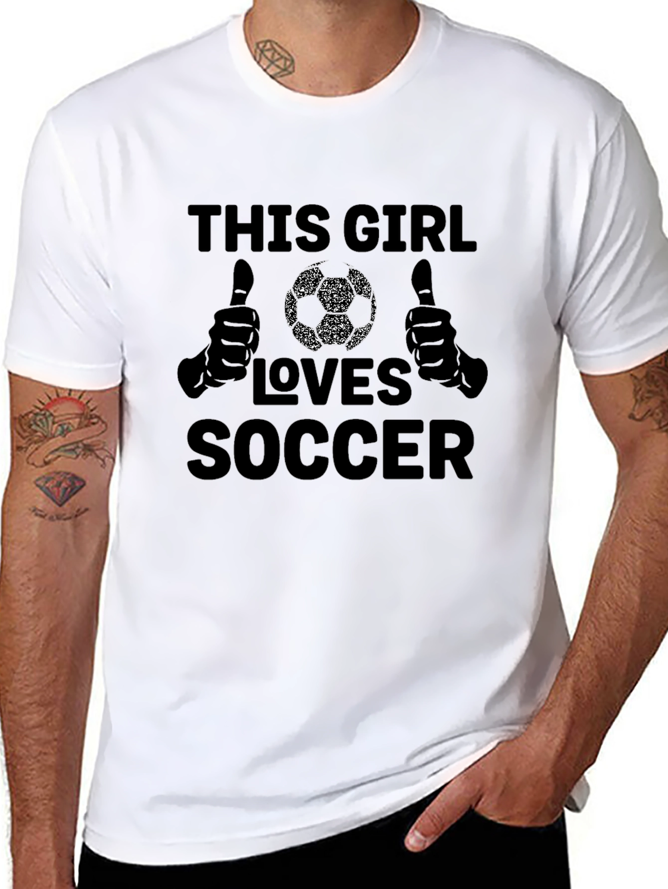 This Girl Loves Soccer T-Shirt
