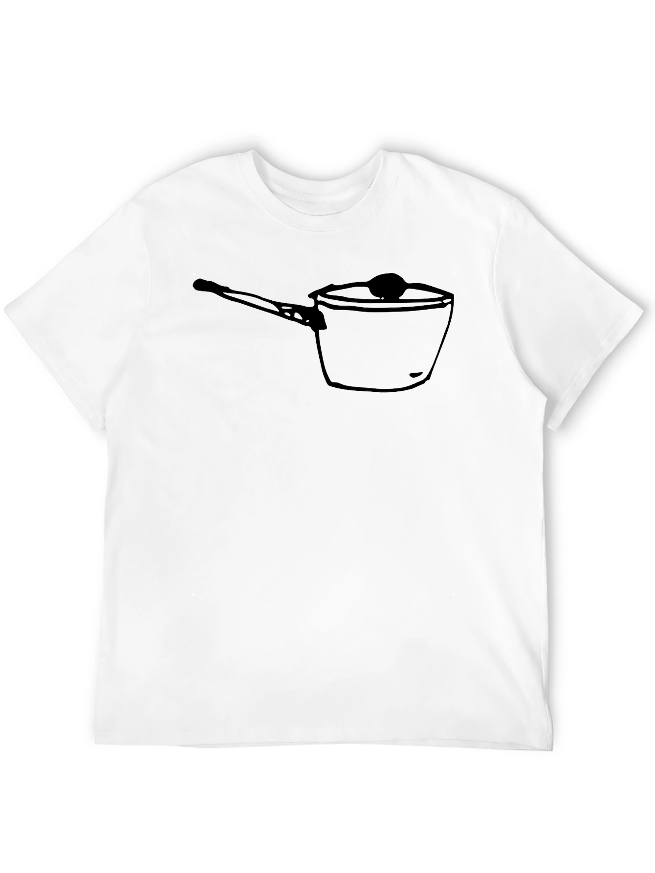 Cooking Pot Graphic T-Shirt - Chefs Essential Tee