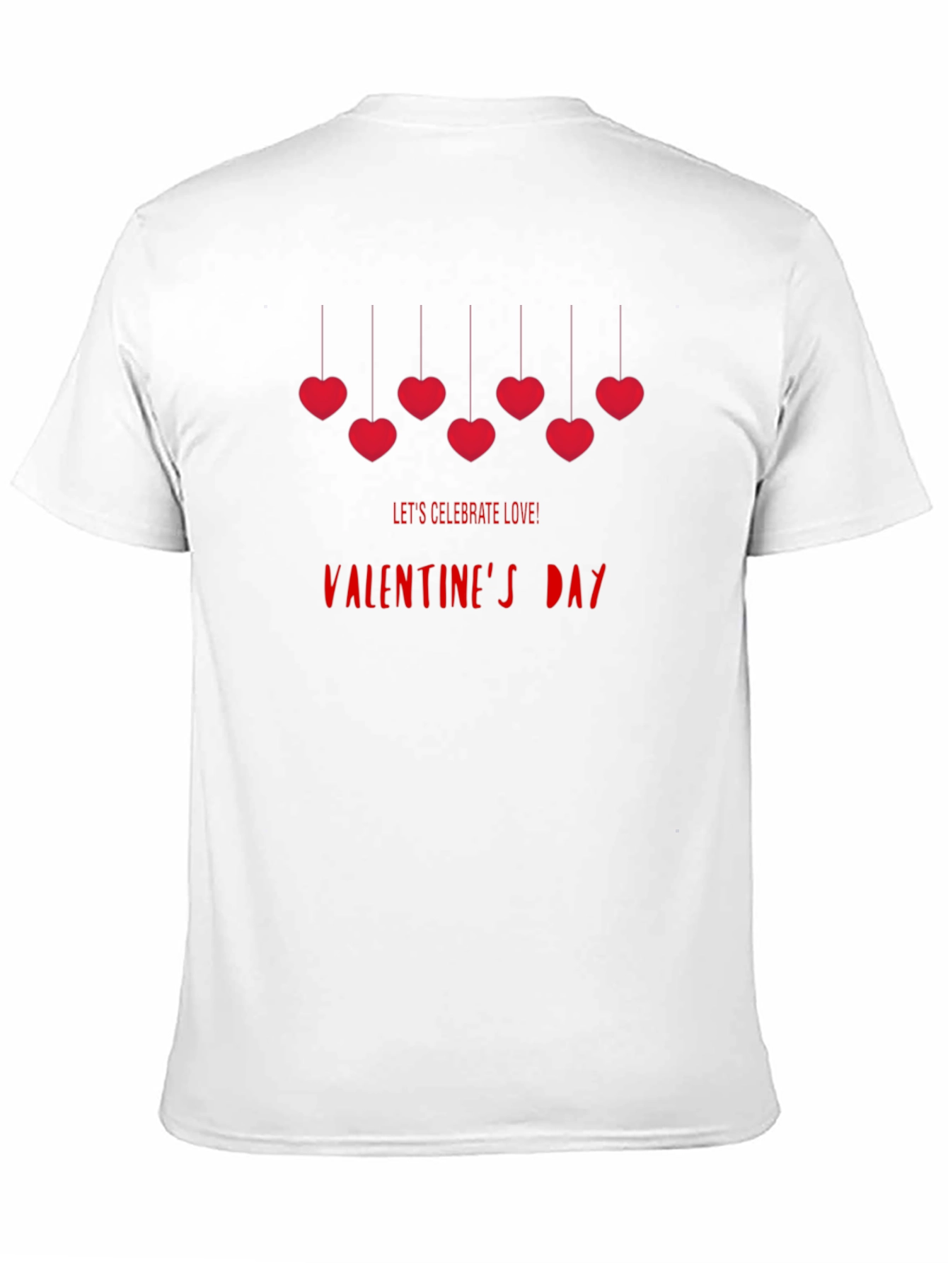 Valentines Day Love T-Shirt - Black
