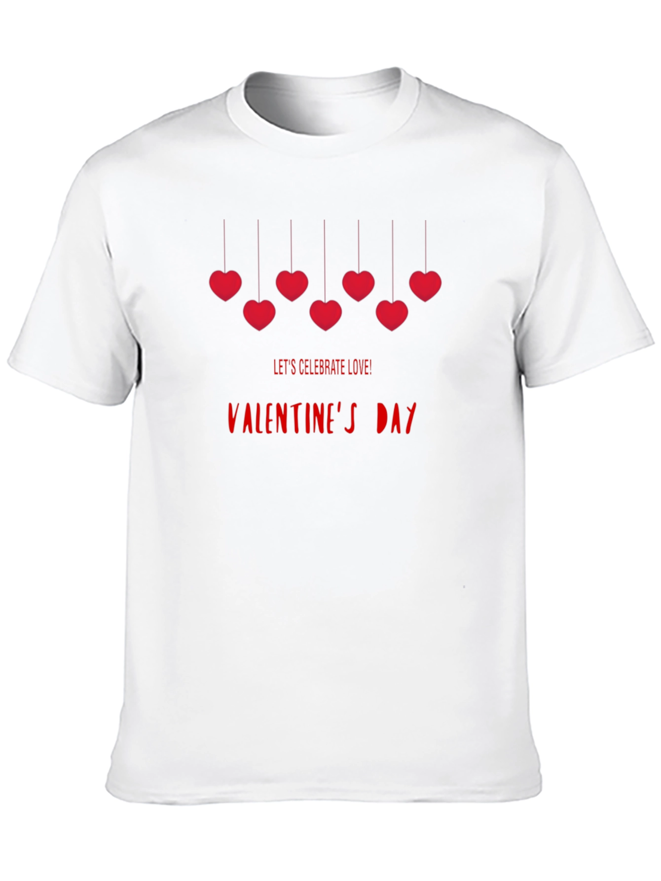 Valentines Day Love T-Shirt - Black
