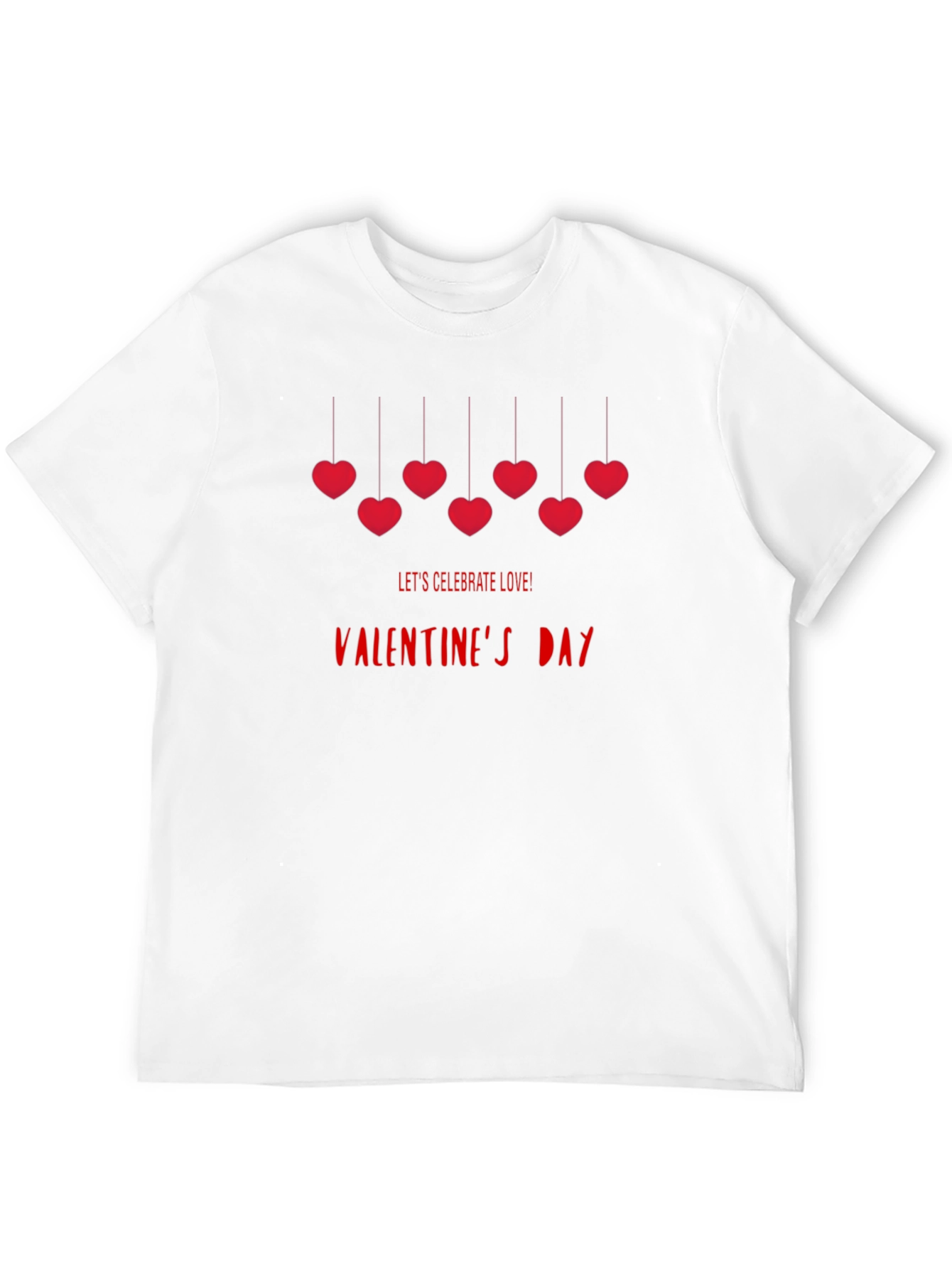 Valentines Day Love T-Shirt - Black