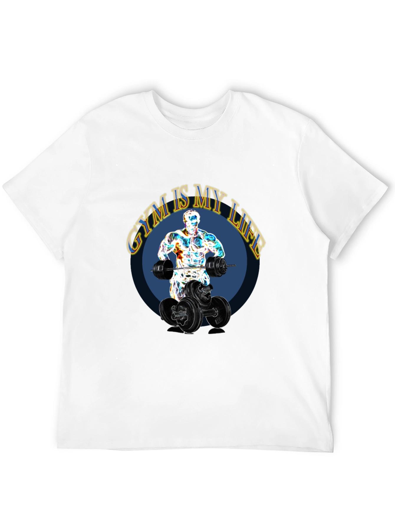 Gym Is My Life Graphic T-Shirt