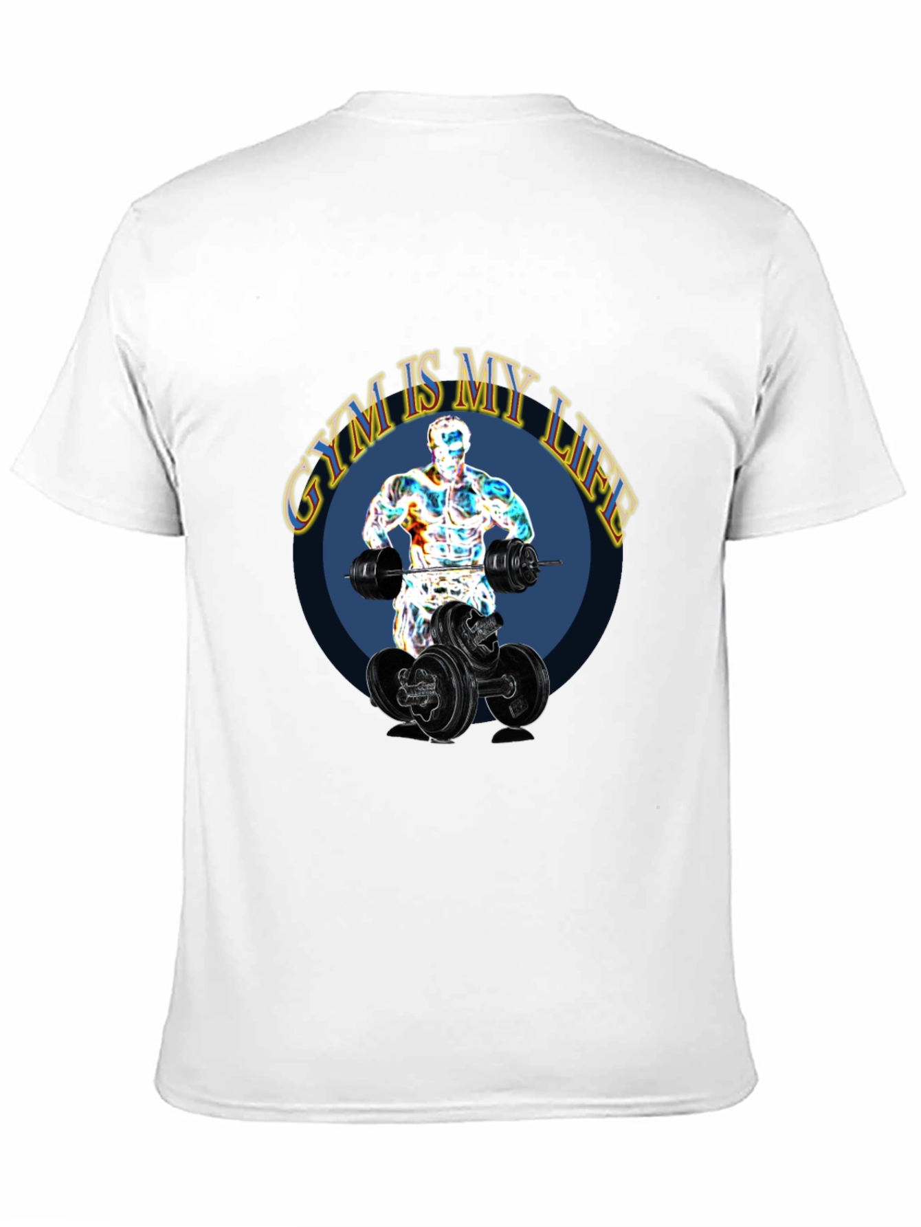 Gym Is My Life Graphic T-Shirt