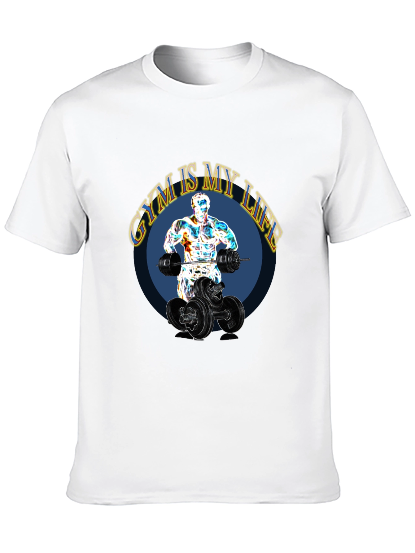 Gym Is My Life Graphic T-Shirt