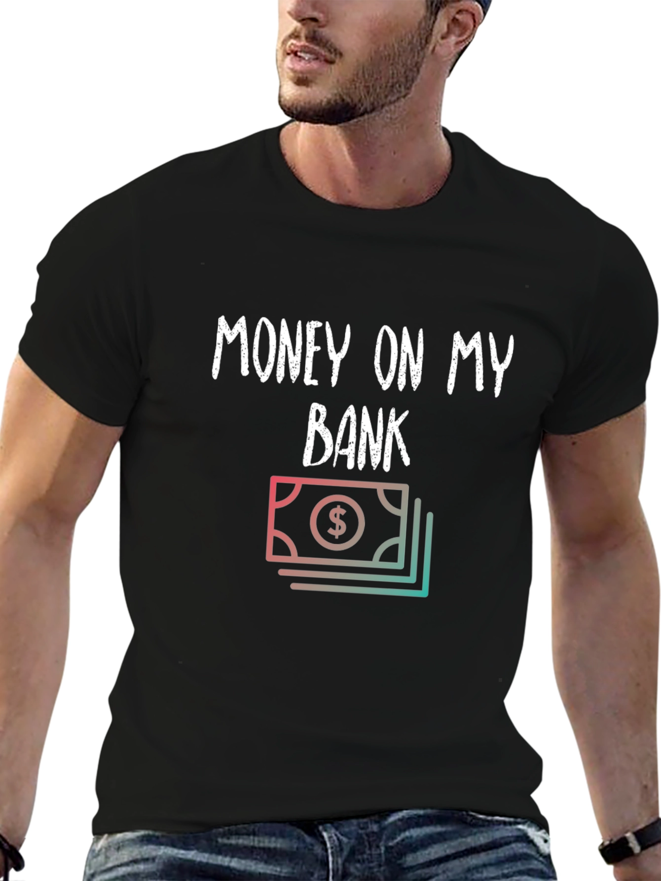 Money On My Bank Graphic T-Shirt