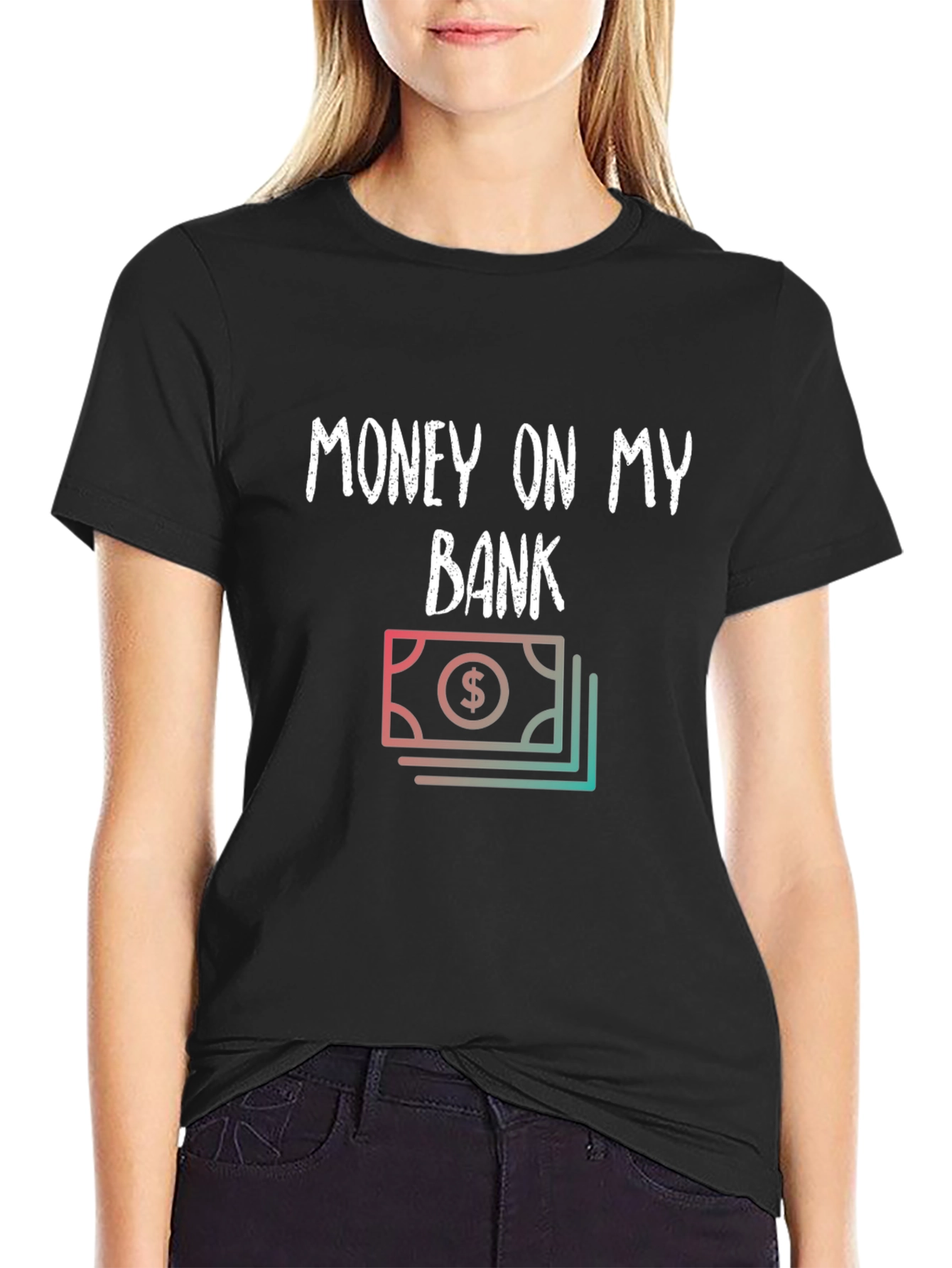 Money On My Bank Graphic T-Shirt