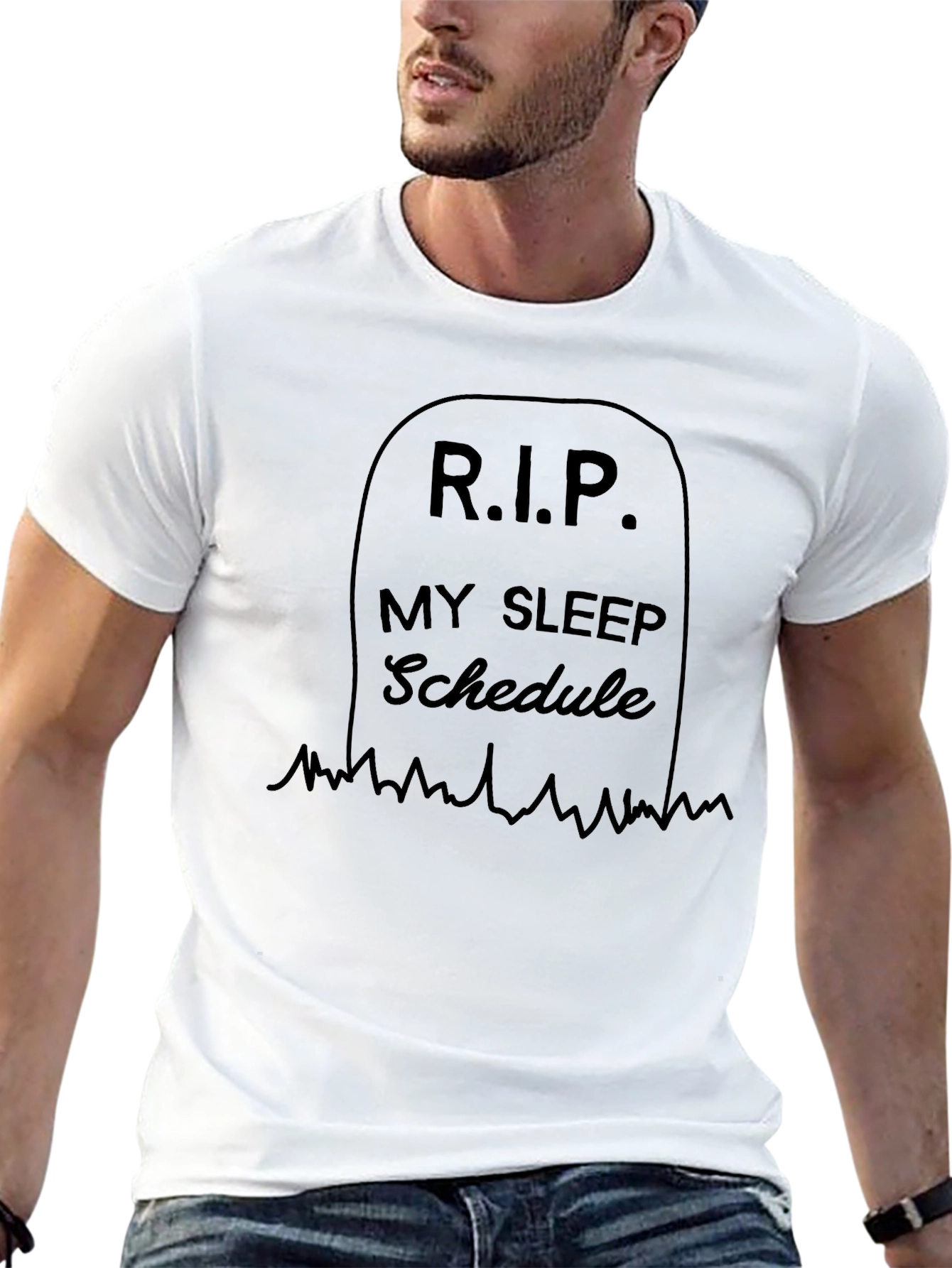 RIP My Sleep Schedule Graphic Tee