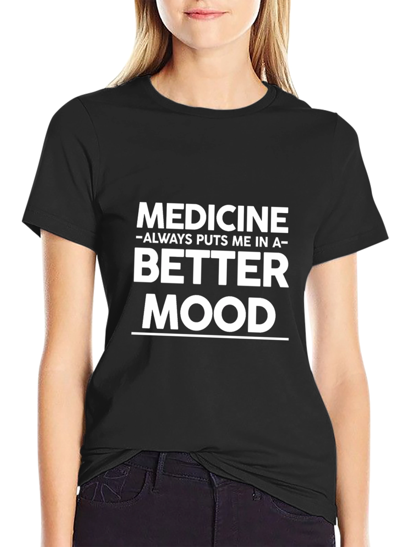Medicine Better Mood Graphic T-Shirt