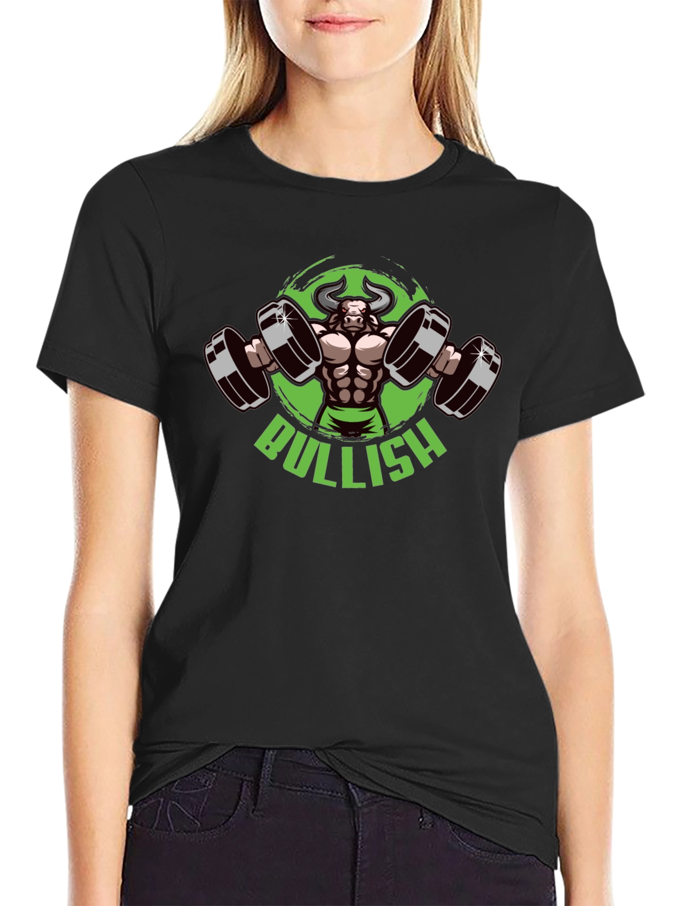 Bullish Gym Black T-Shirt
