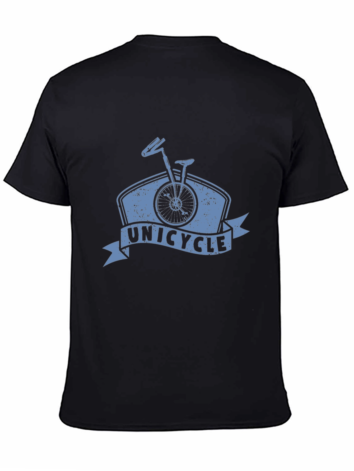 Unicycle Graphic Tee - Cool Retro Style
