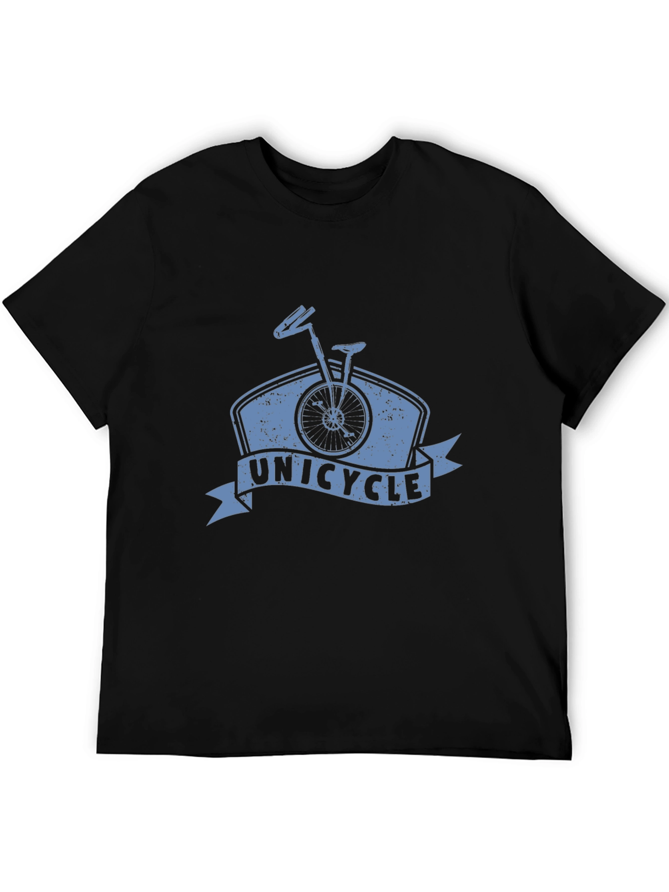 Unicycle Graphic Tee - Cool Retro Style