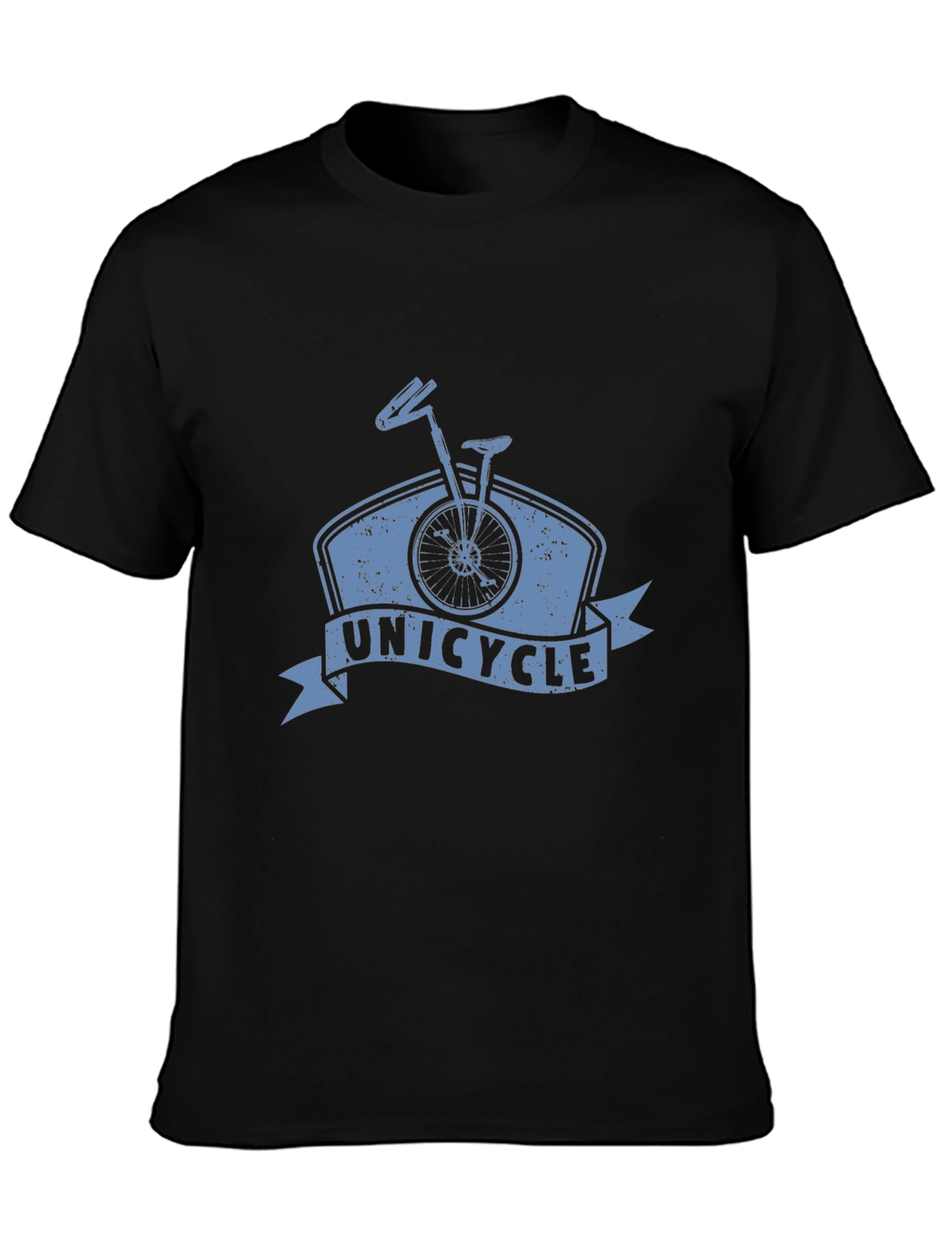Unicycle Graphic Tee - Cool Retro Style