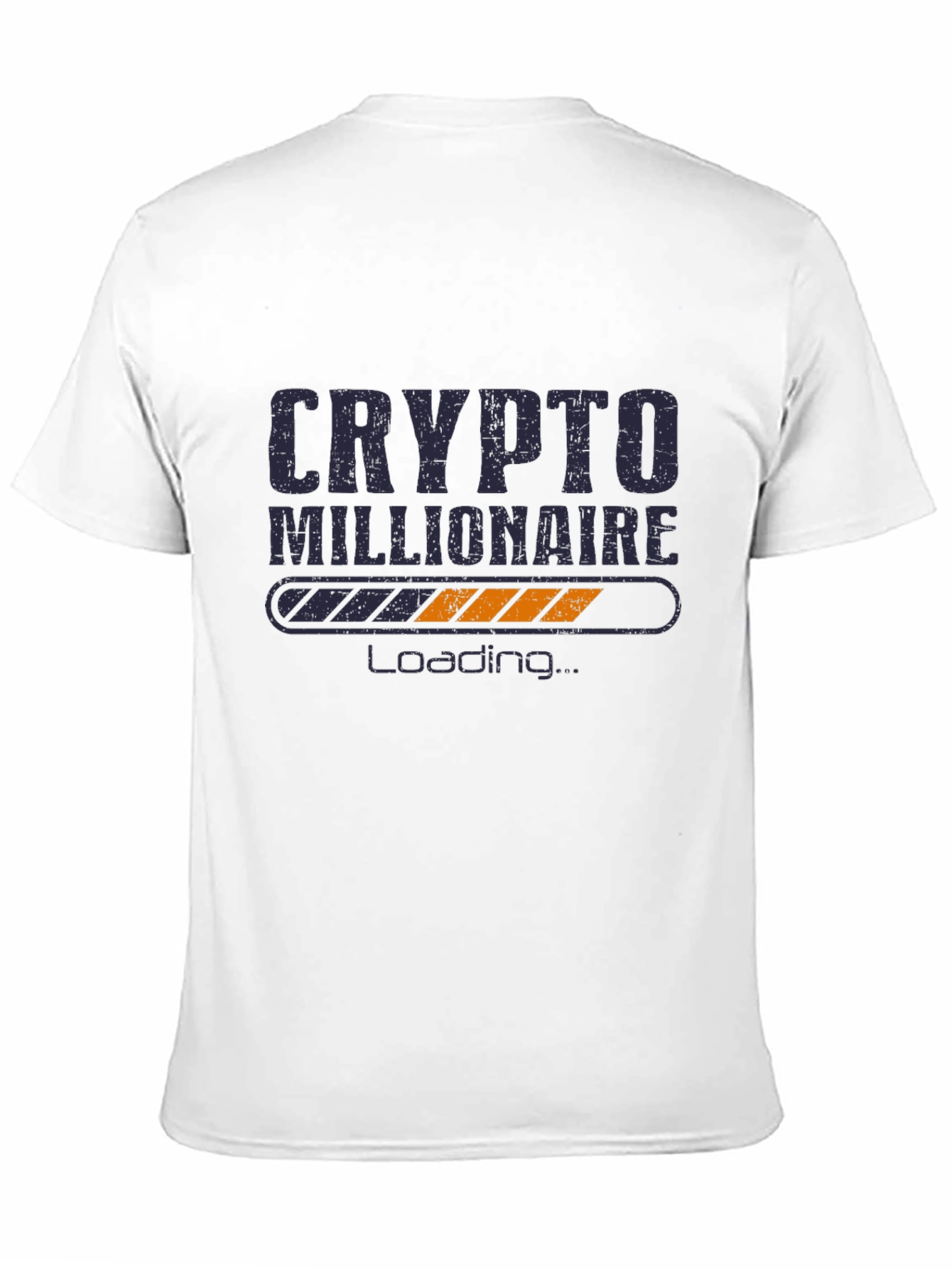 Crypto Millionaire Loading Black T-Shirt