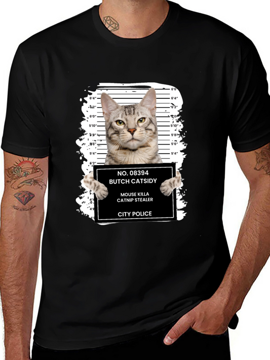 Butch Catsidy Mugshot T-Shirt