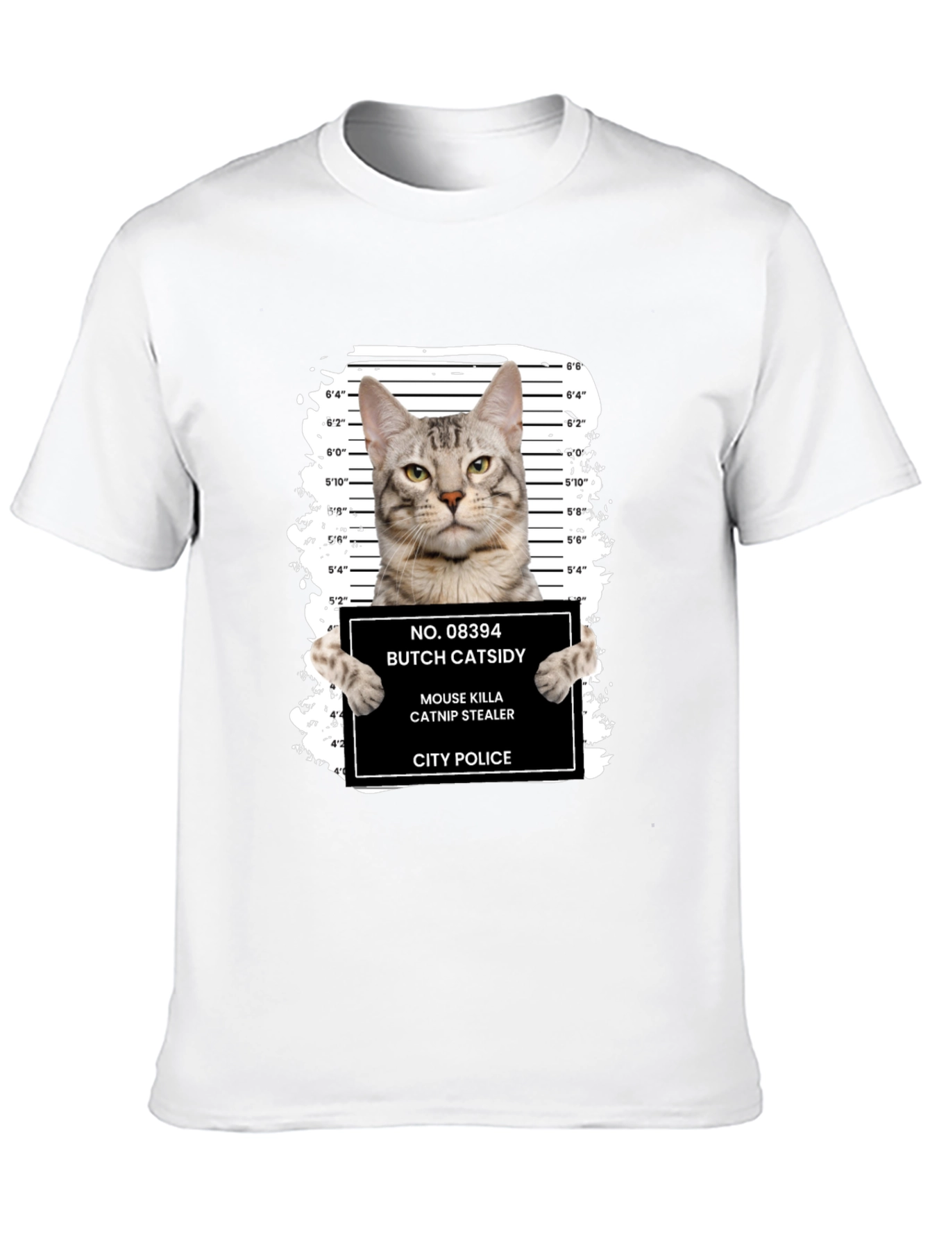 Butch Catsidy Mugshot T-Shirt