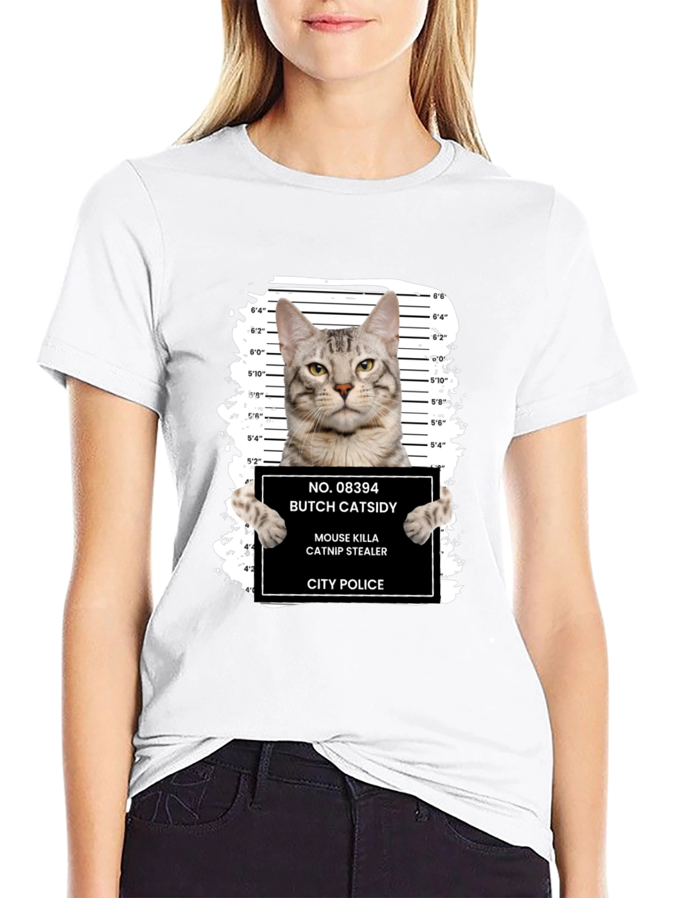 Butch Catsidy Mugshot T-Shirt