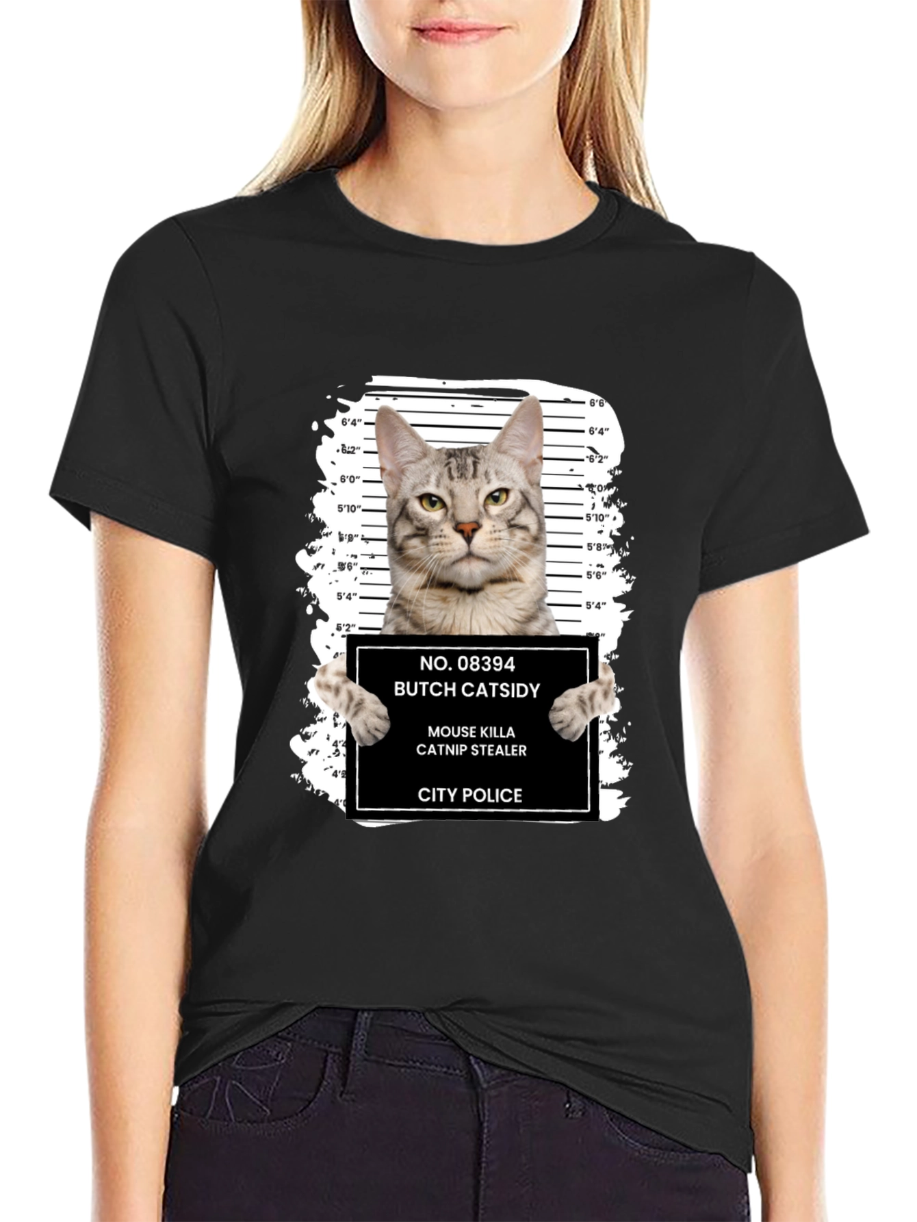 Butch Catsidy Mugshot T-Shirt