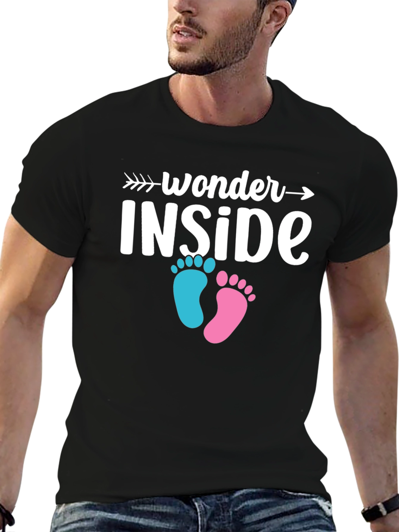 Wonder Inside Gender Reveal T-Shirt