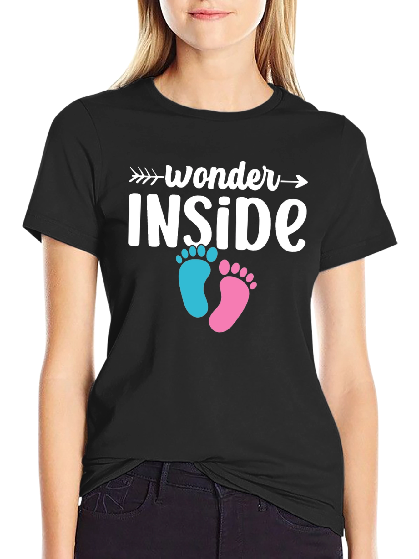 Wonder Inside Gender Reveal T-Shirt