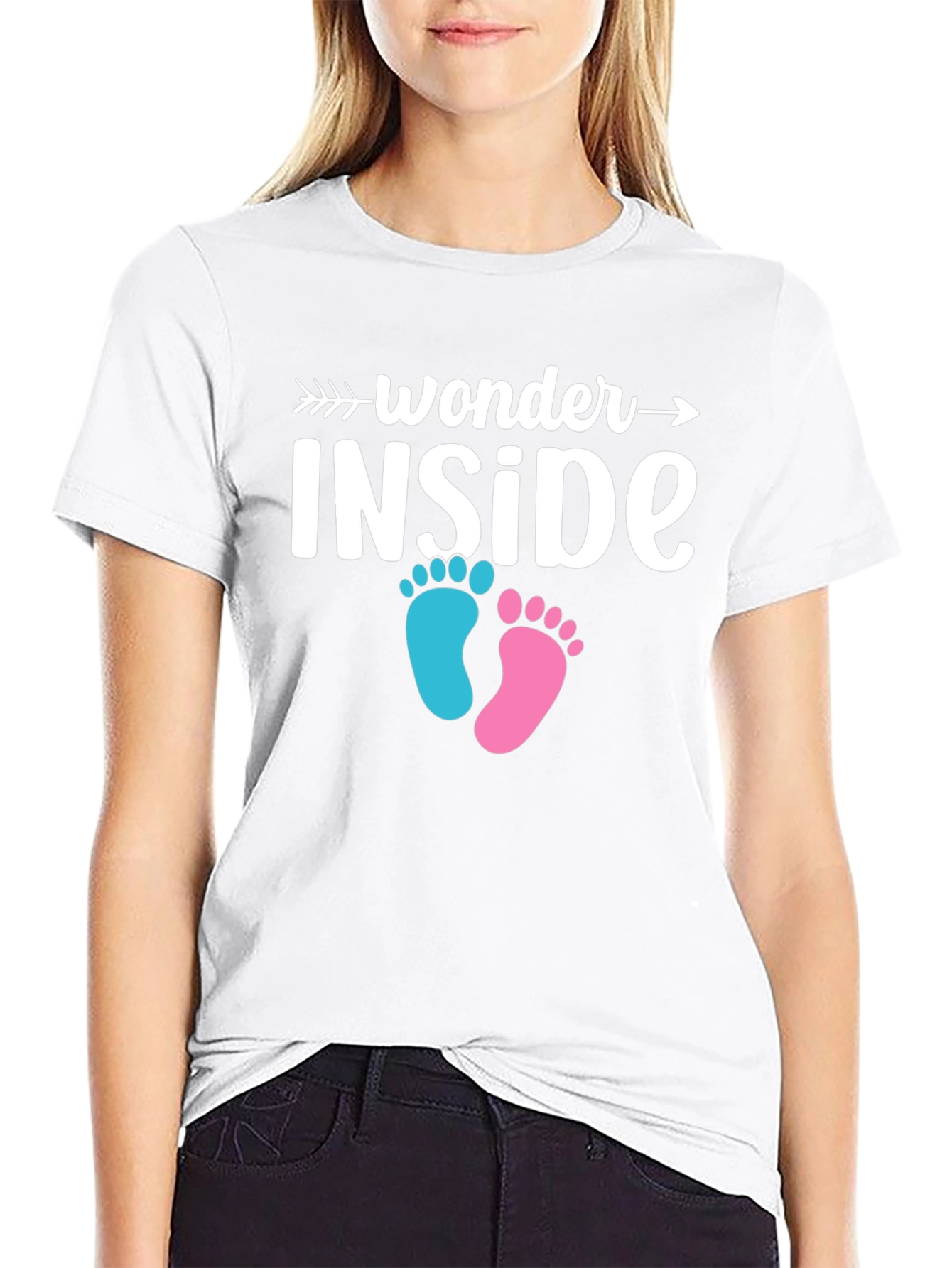 Wonder Inside Gender Reveal T-Shirt