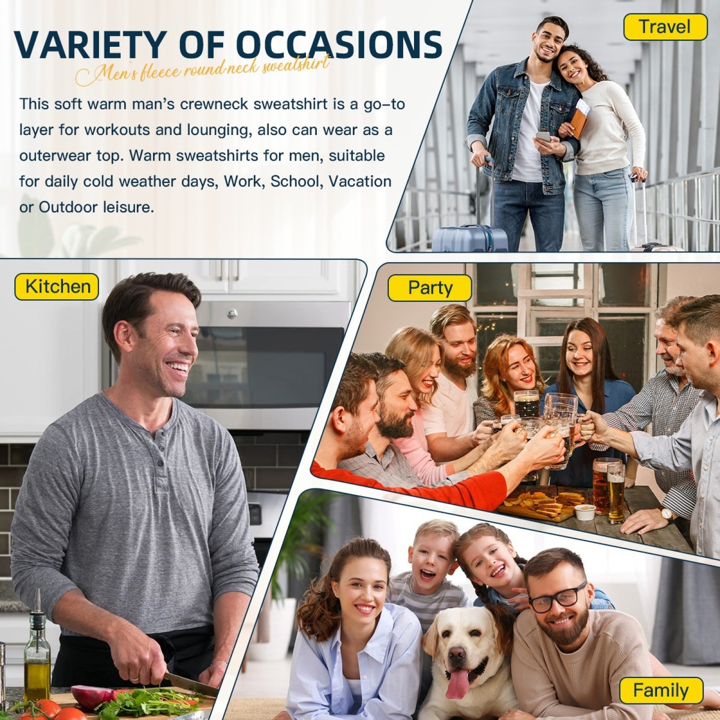 Black Lives Matter Crewneck Sweatshirt – Bold White Block Graphic, Unisex Fit