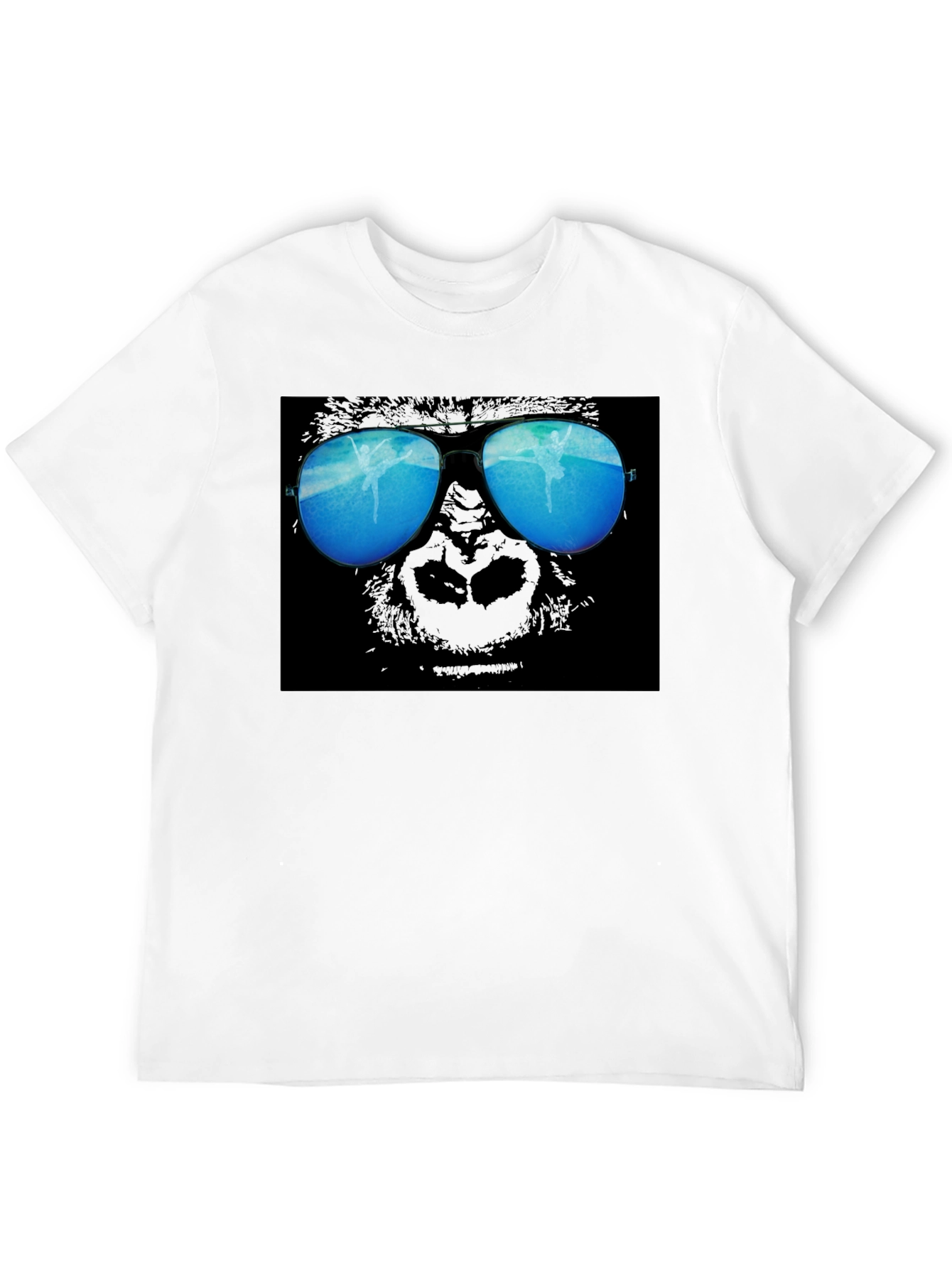 Cool Gorilla Shades Graphic T-Shirt