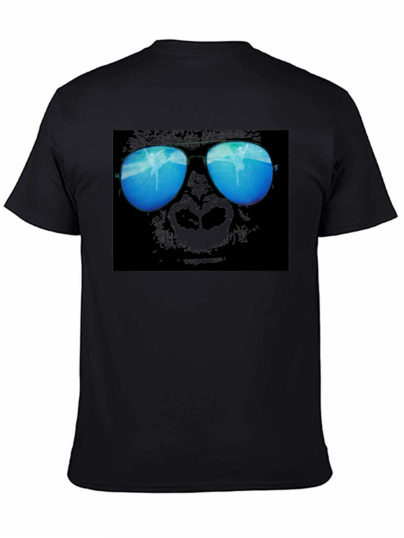 Cool Gorilla Shades Graphic T-Shirt