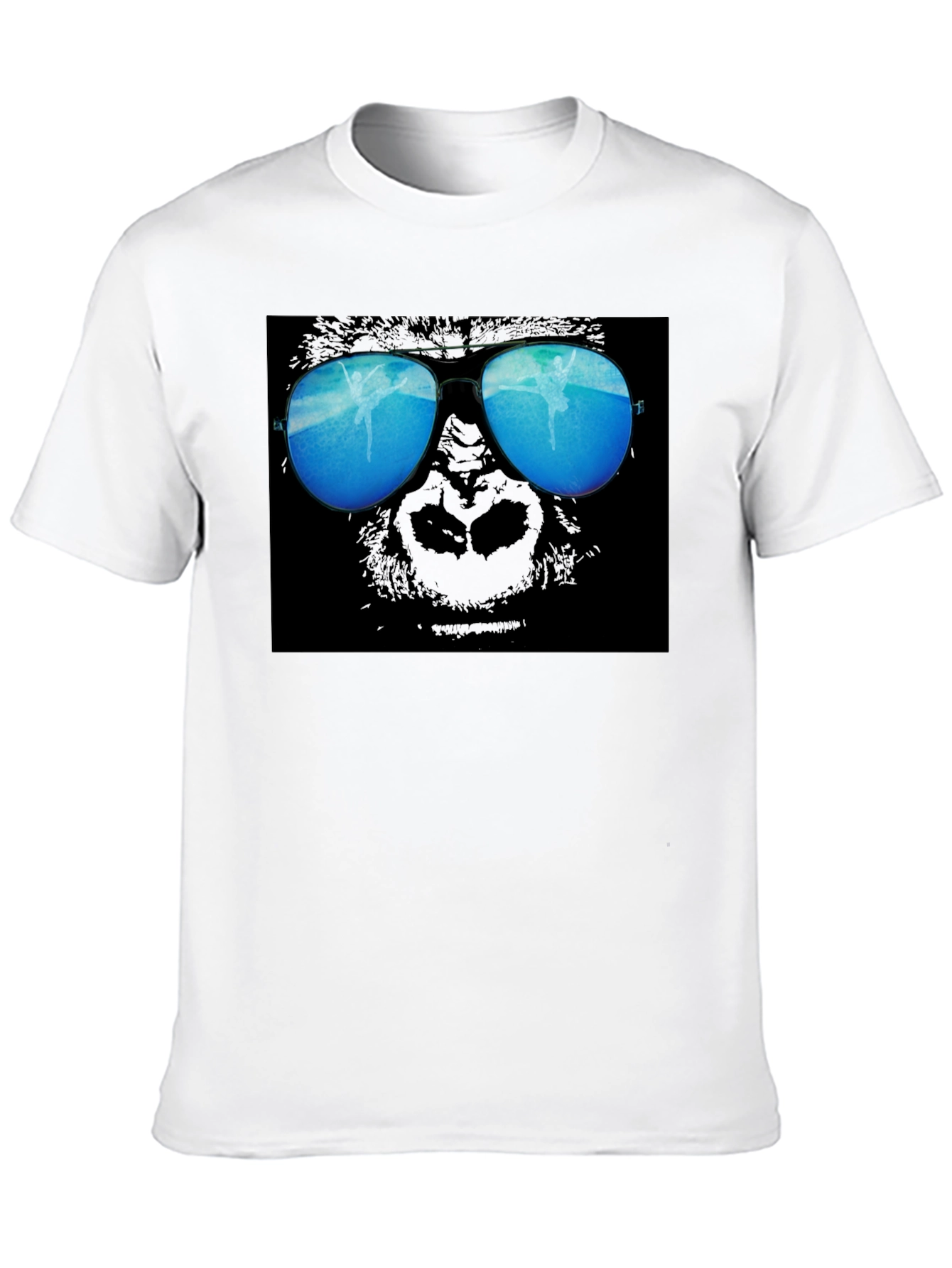 Cool Gorilla Shades Graphic T-Shirt
