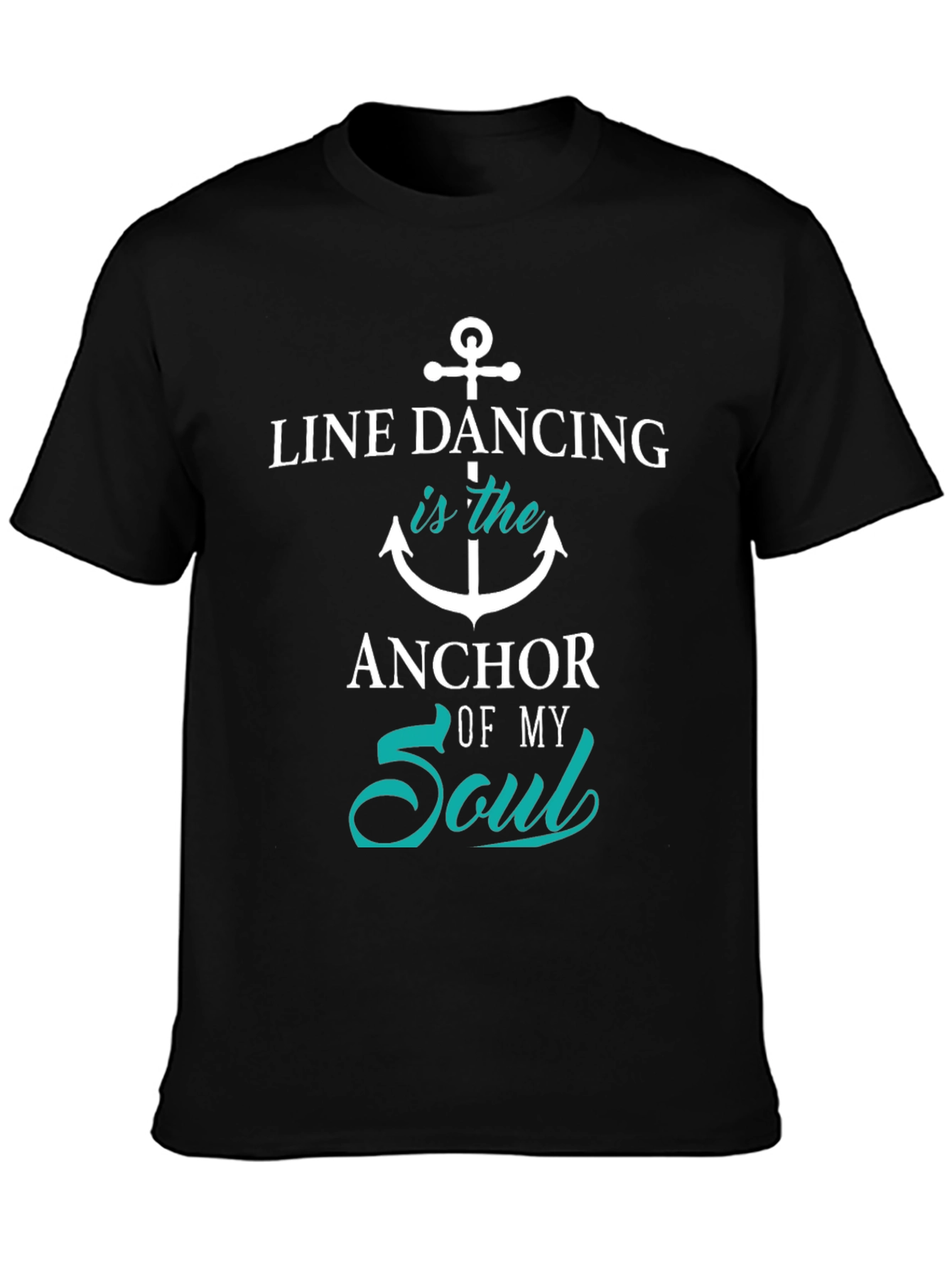 Line Dancing Anchor Soul T-Shirt