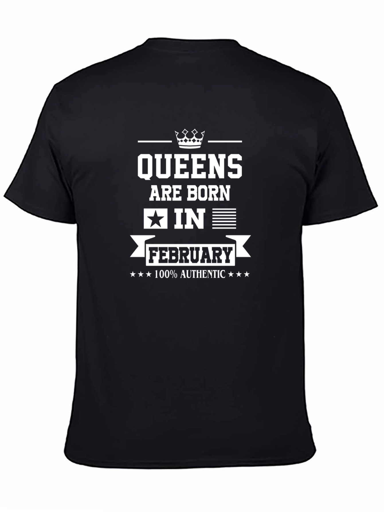 Queens Born in February Graphic T-Shirt