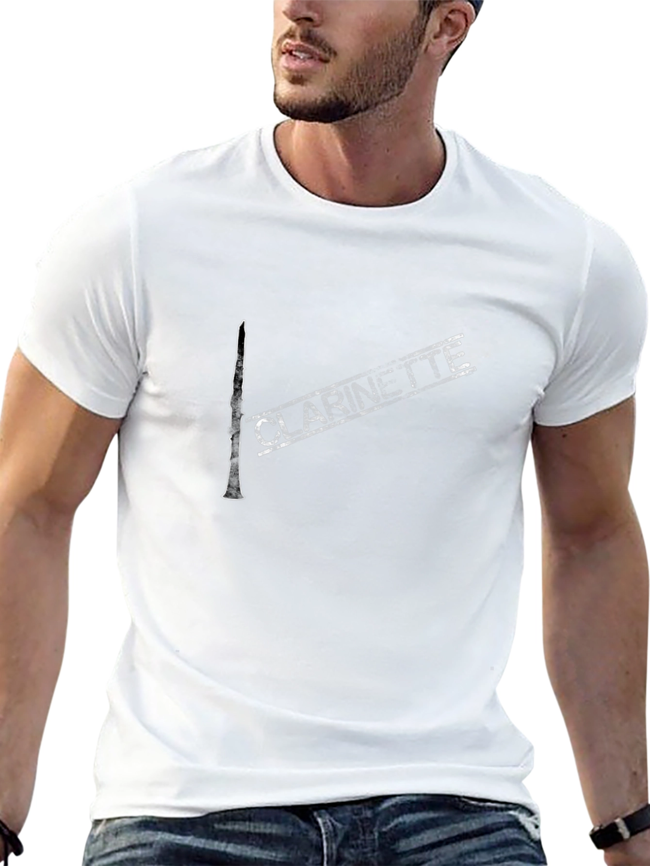 Clarinet Player Graphic T-Shirt