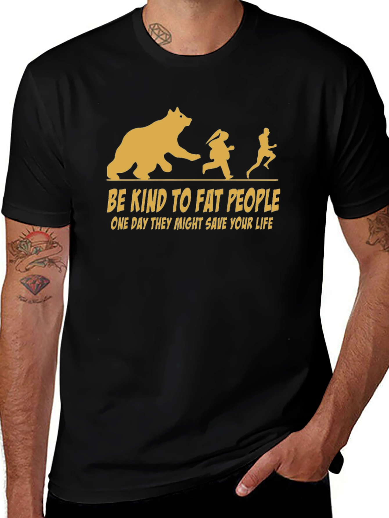 Be Kind To Fat People T-Shirt