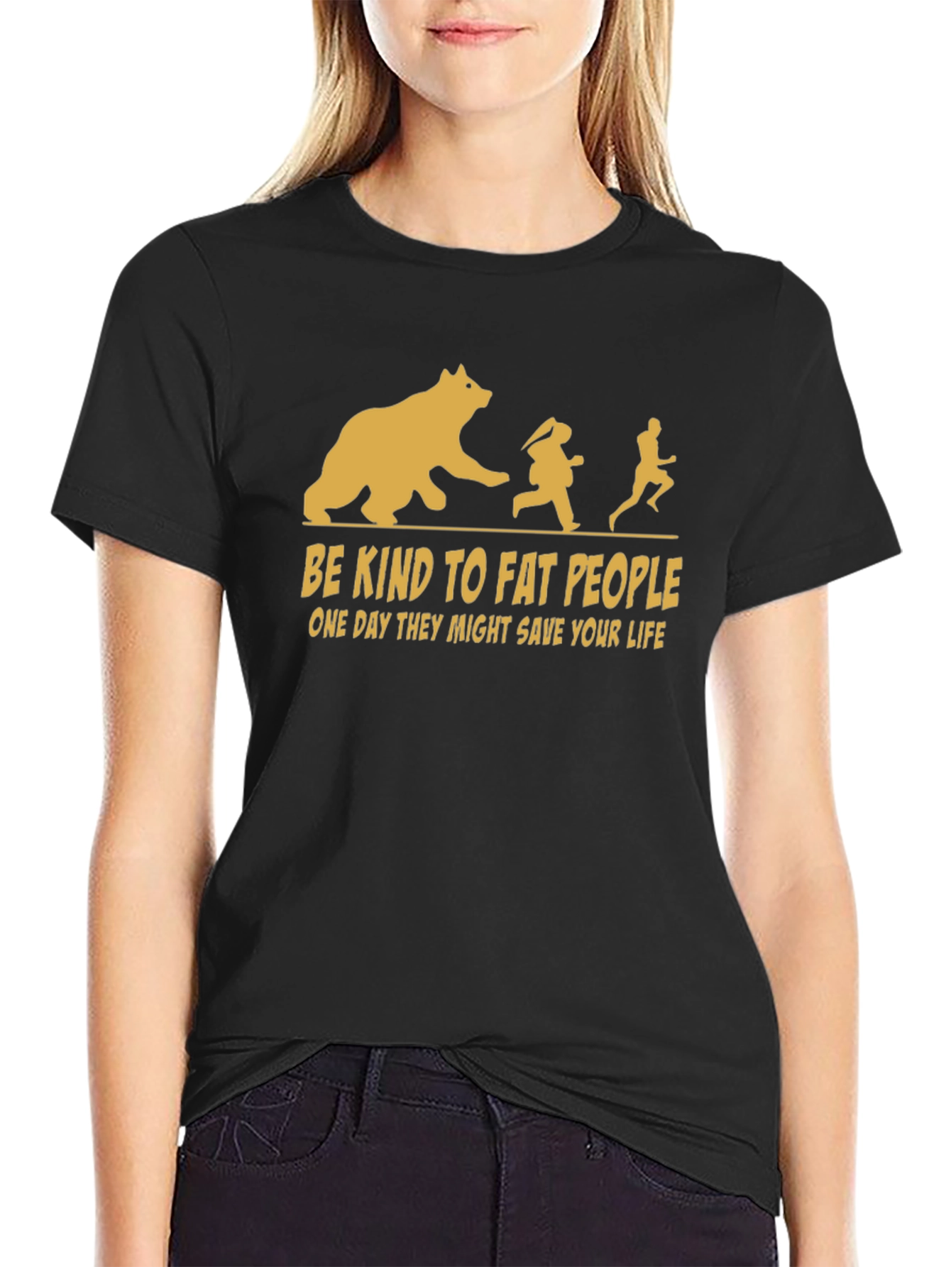 Be Kind To Fat People T-Shirt