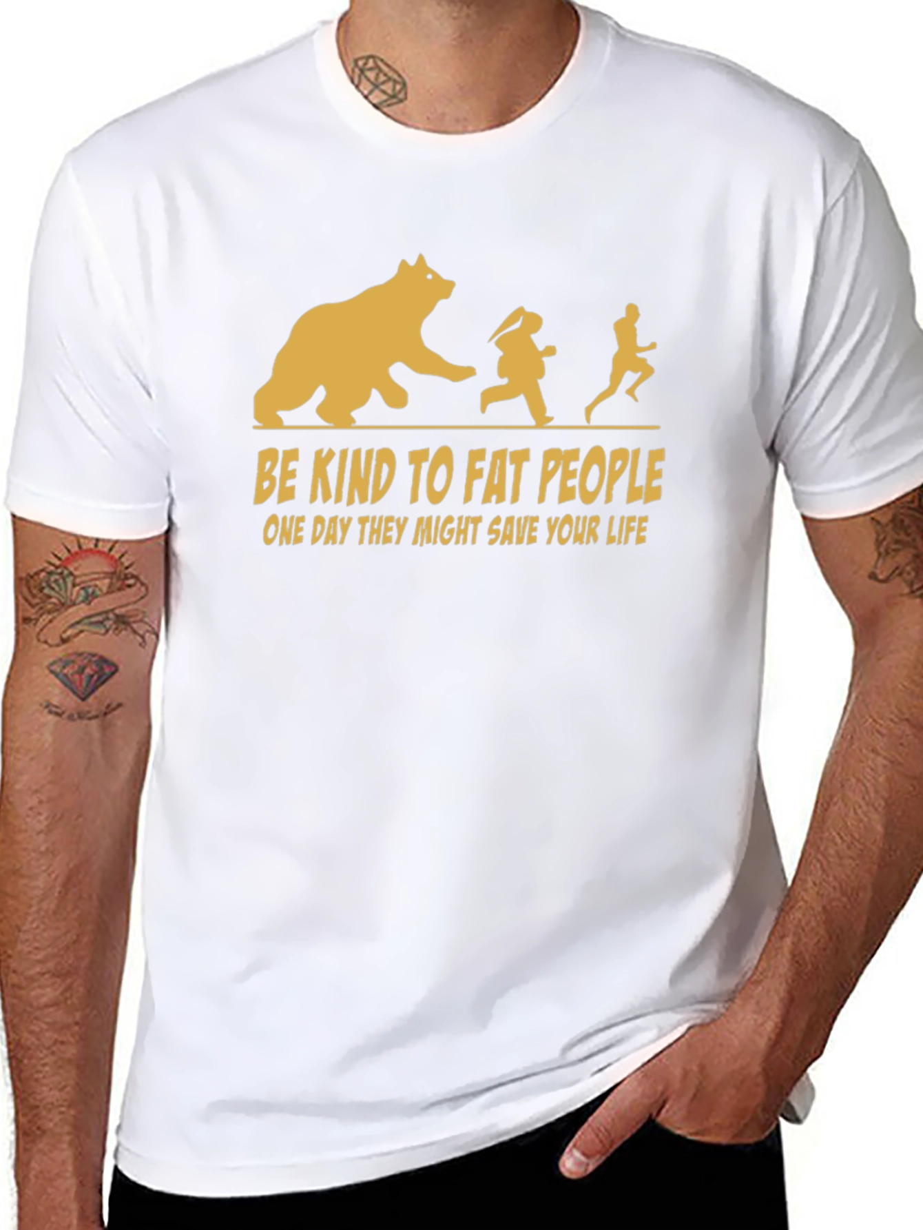 Be Kind To Fat People T-Shirt